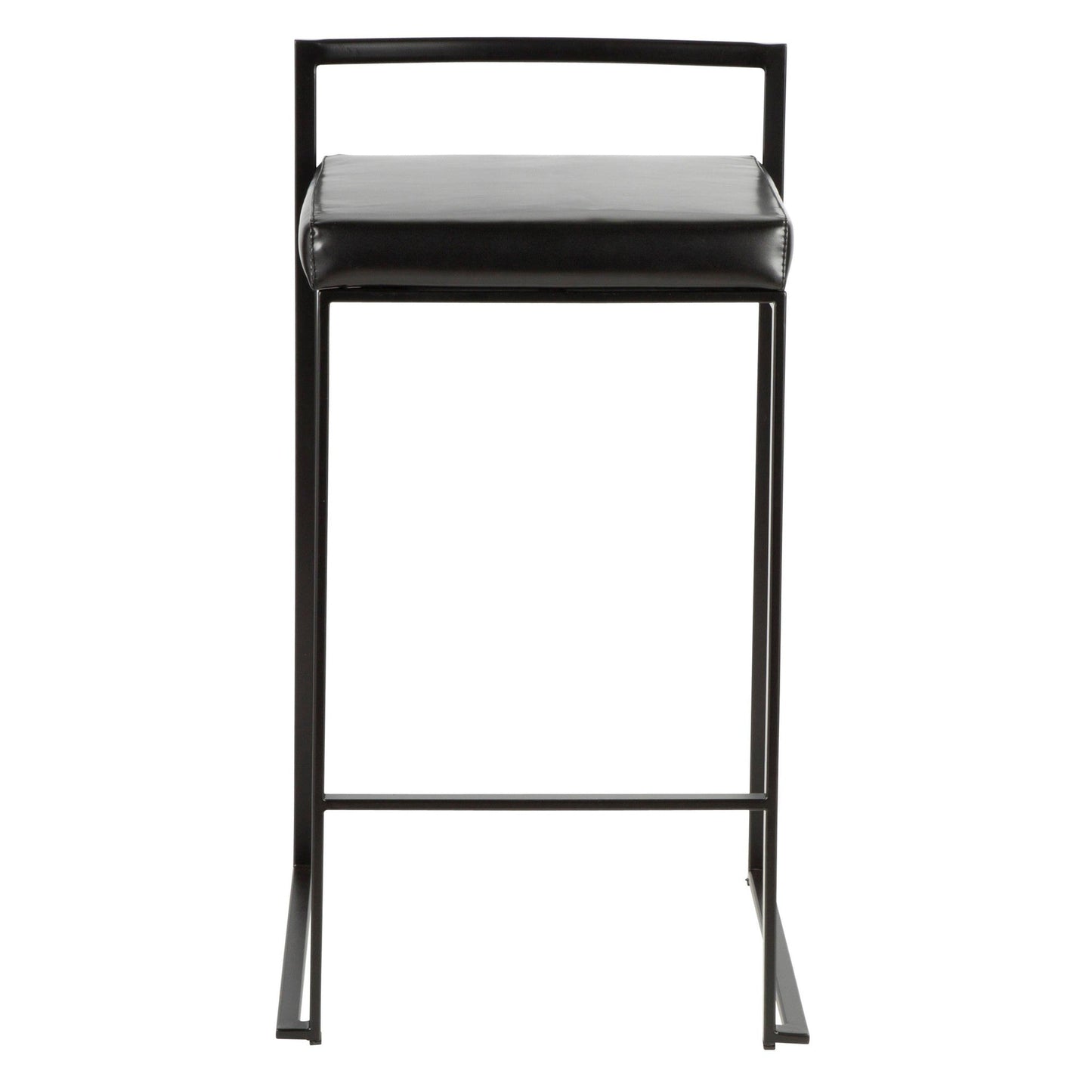 Majestic Office Furniture Stacker 26" Fixed-Height Counter Stool - Set Of 3