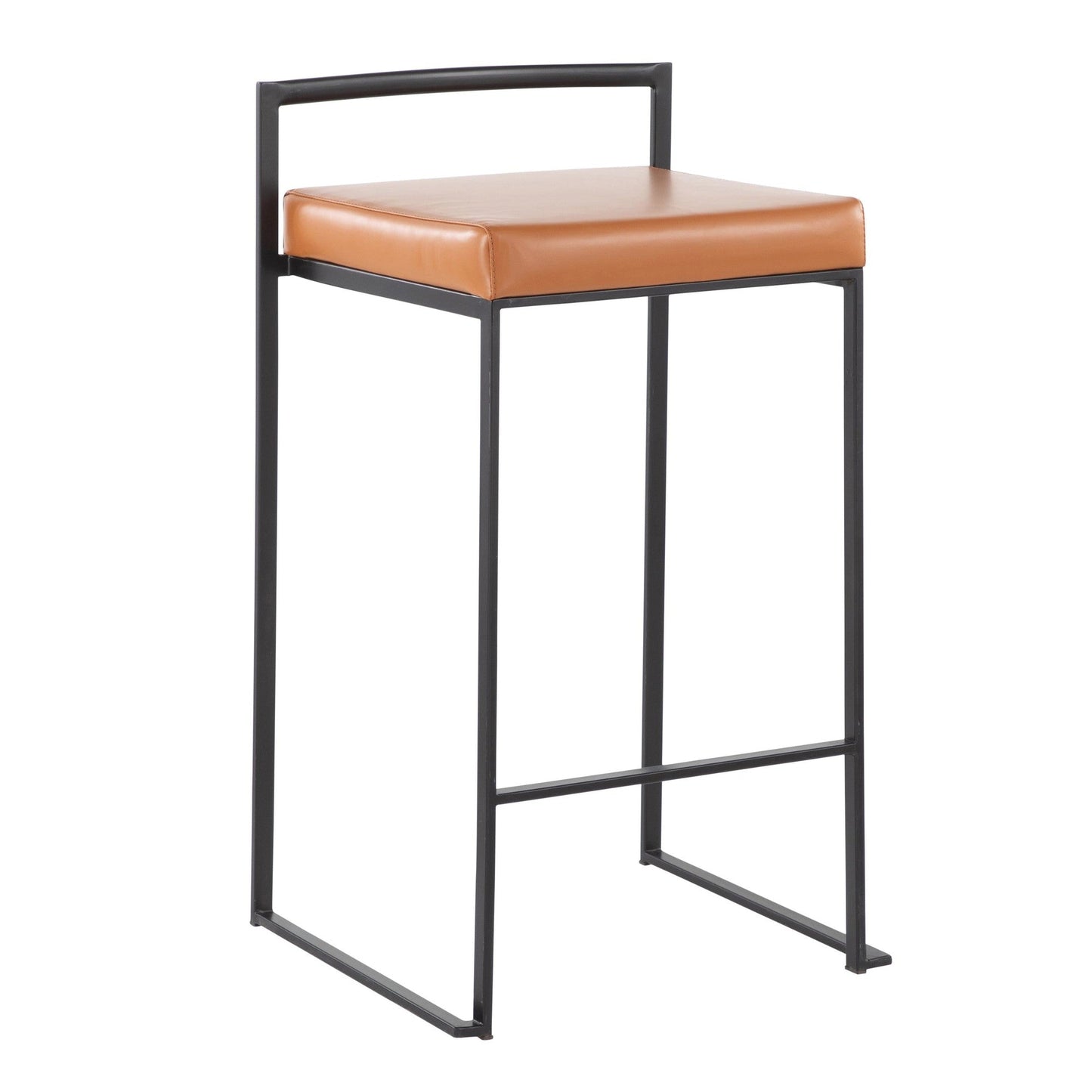 Majestic Office Furniture Stacker 26" Fixed-Height Counter Stool - Set Of 3