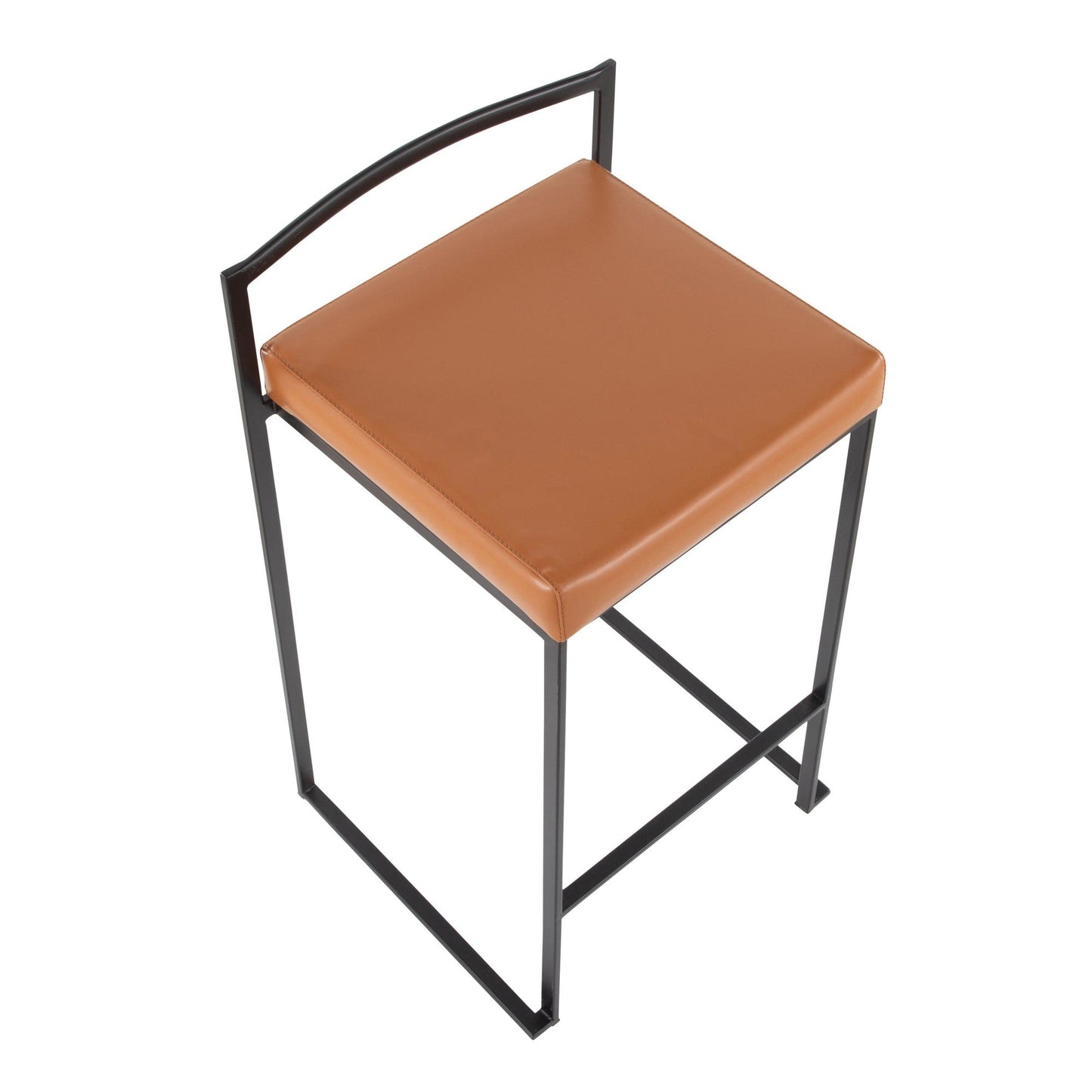 Majestic Office Furniture Stacker 26" Fixed-Height Counter Stool - Set Of 3