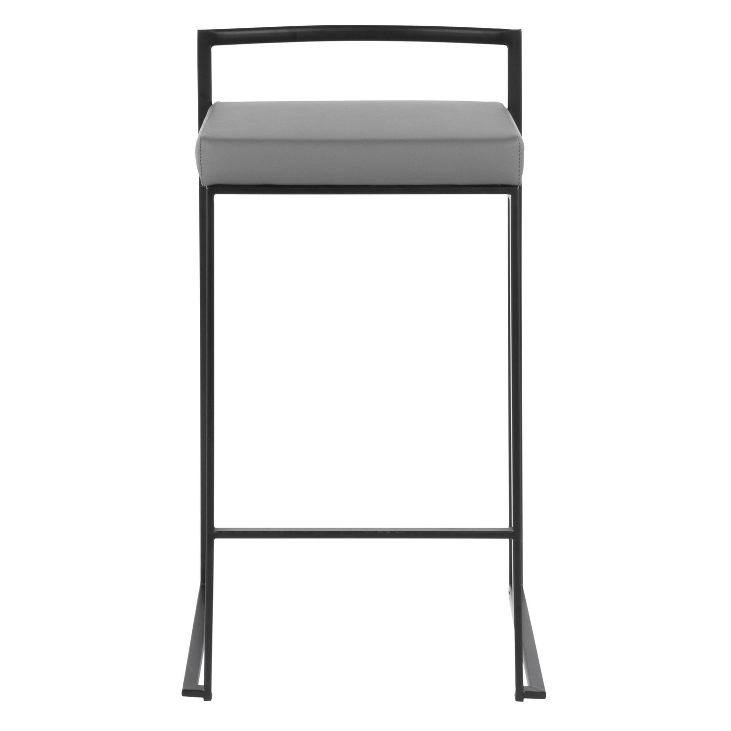 Majestic Office Furniture Stacker 26" Fixed-Height Counter Stool - Set Of 3