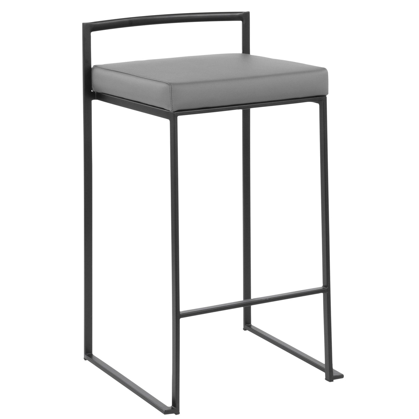 Majestic Office Furniture Stacker 26" Fixed-Height Counter Stool - Set Of 3