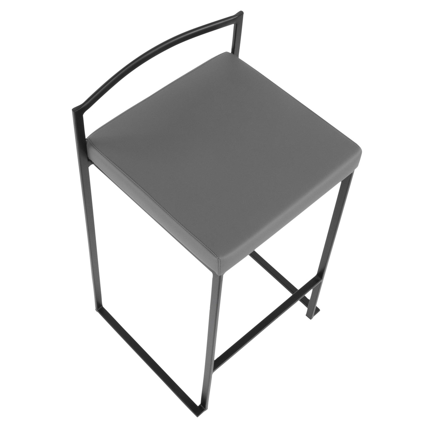 Majestic Office Furniture Stacker 26" Fixed-Height Counter Stool - Set Of 3