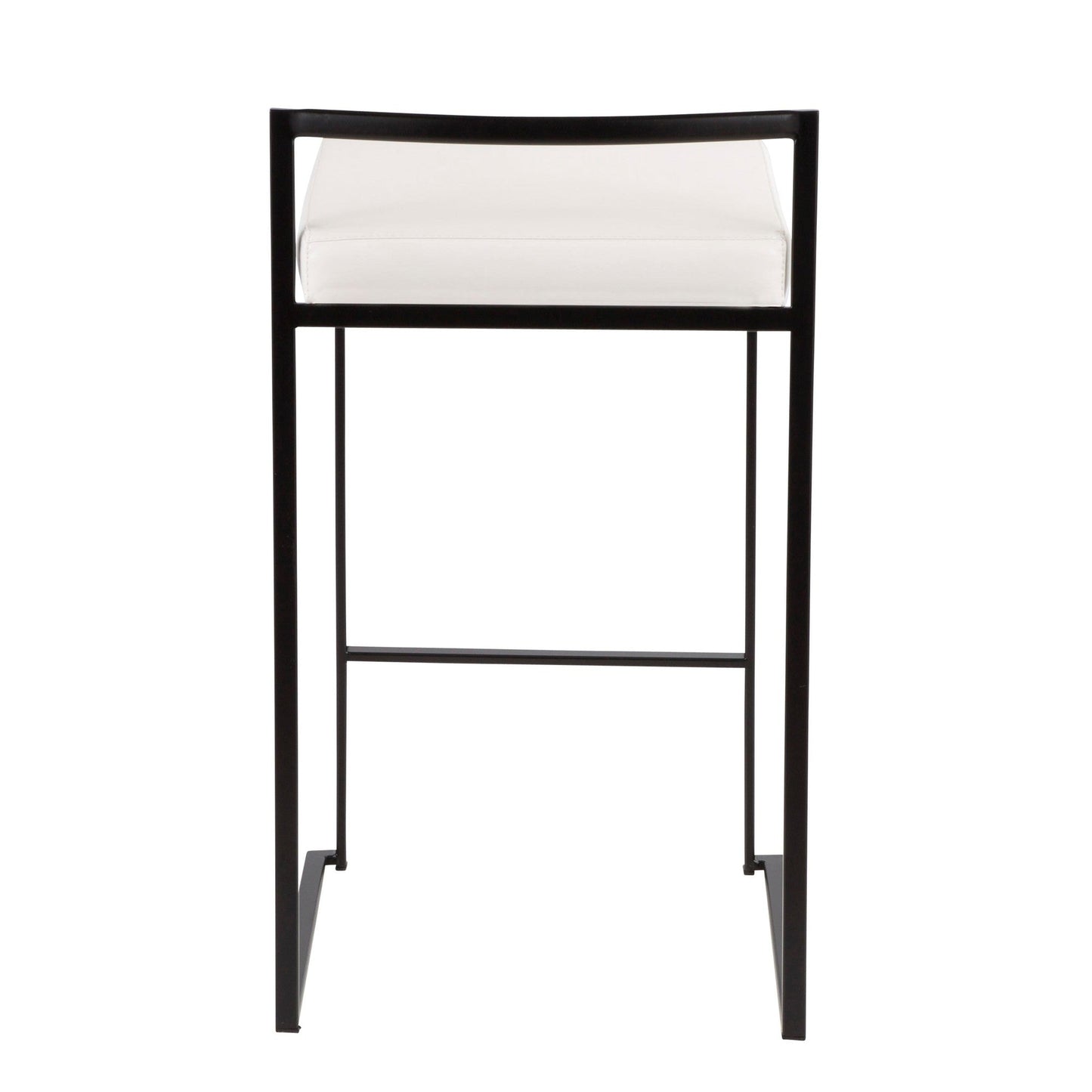 Majestic Office Furniture Stacker 26" Fixed-Height Counter Stool - Set Of 3