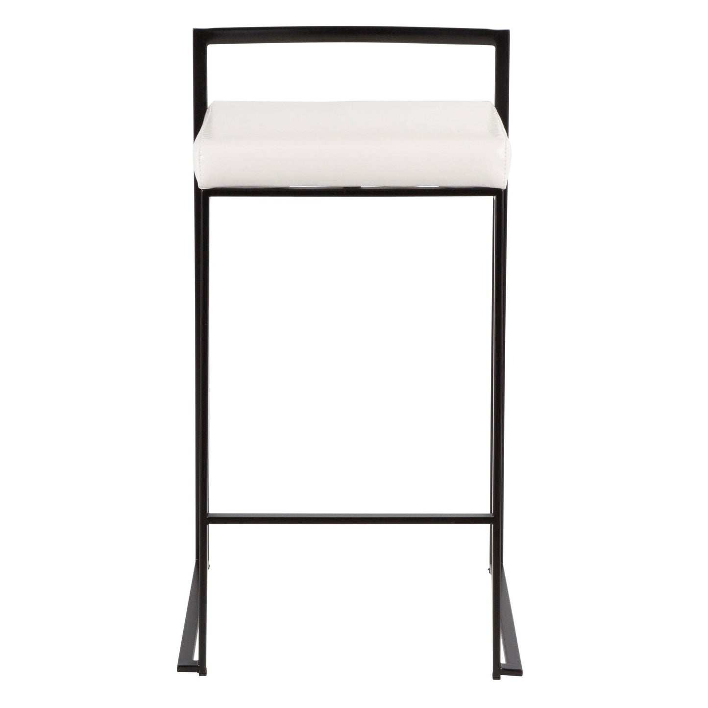 Majestic Office Furniture Stacker 26" Fixed-Height Counter Stool - Set Of 3