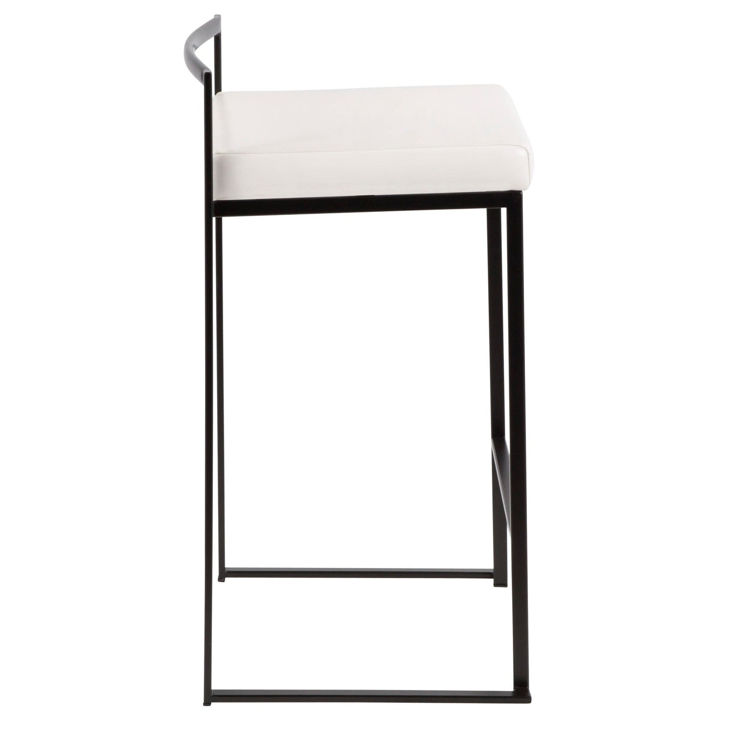Majestic Office Furniture Stacker 26" Fixed-Height Counter Stool - Set Of 3