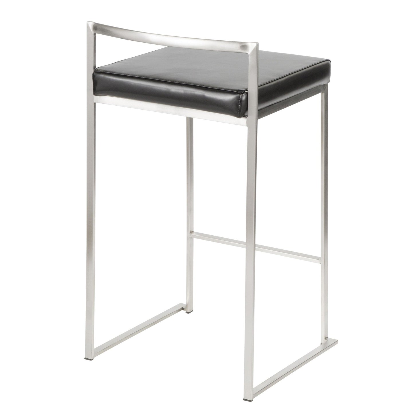 Majestic Office Furniture Stacker 26" Fixed-Height Counter Stool - Set Of 3