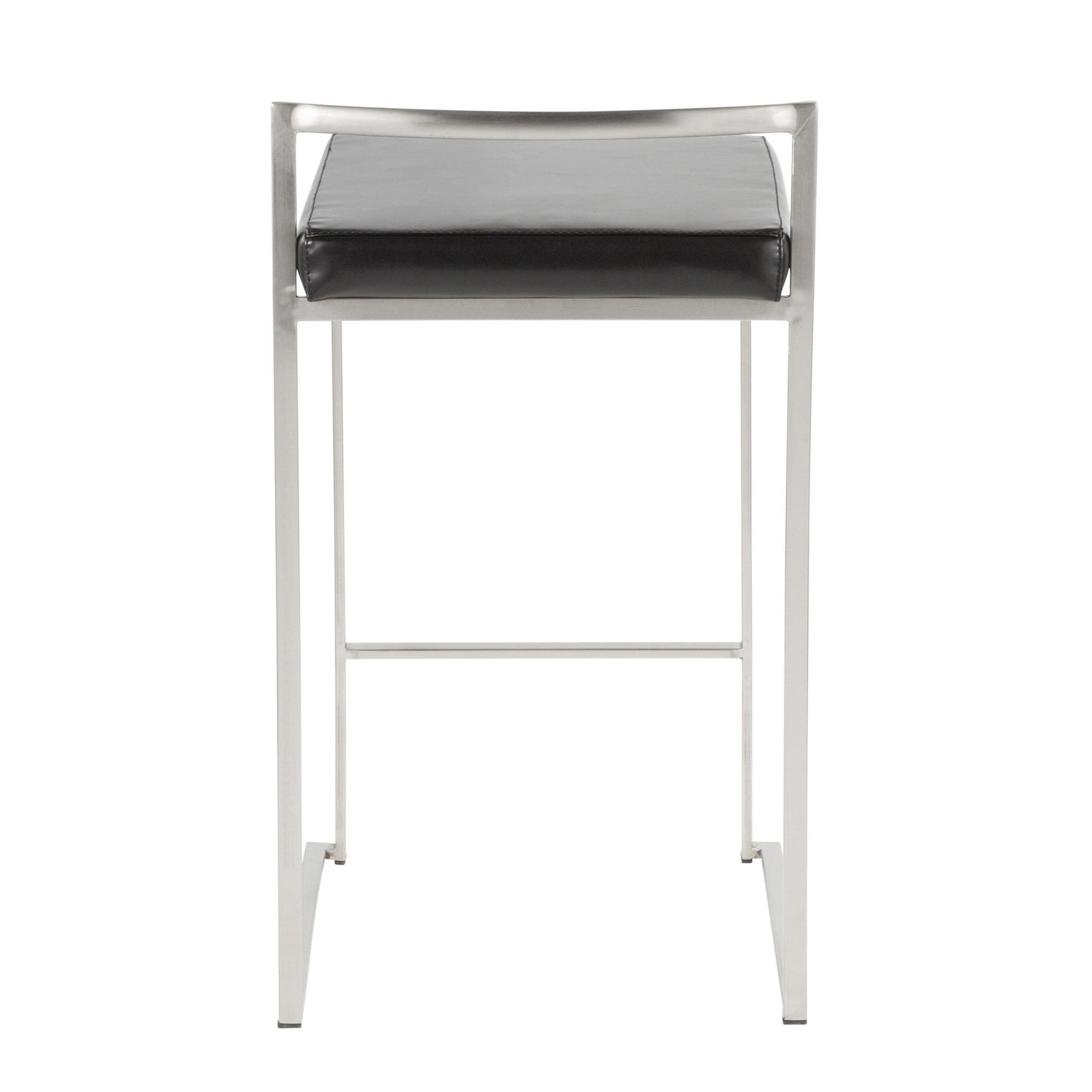 Majestic Office Furniture Stacker 26" Fixed-Height Counter Stool - Set Of 3