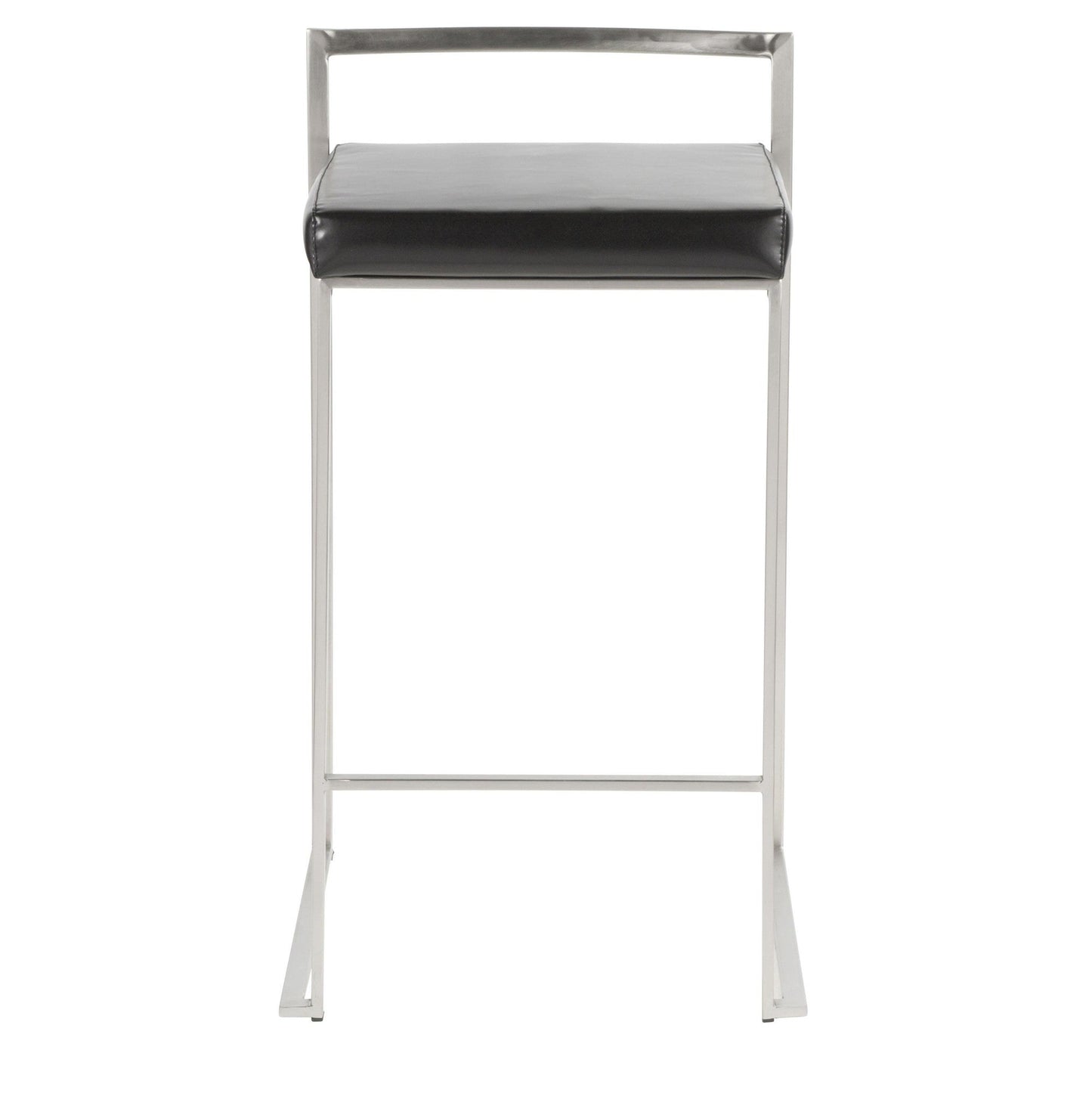 Majestic Office Furniture Stacker 26" Fixed-Height Counter Stool - Set Of 3