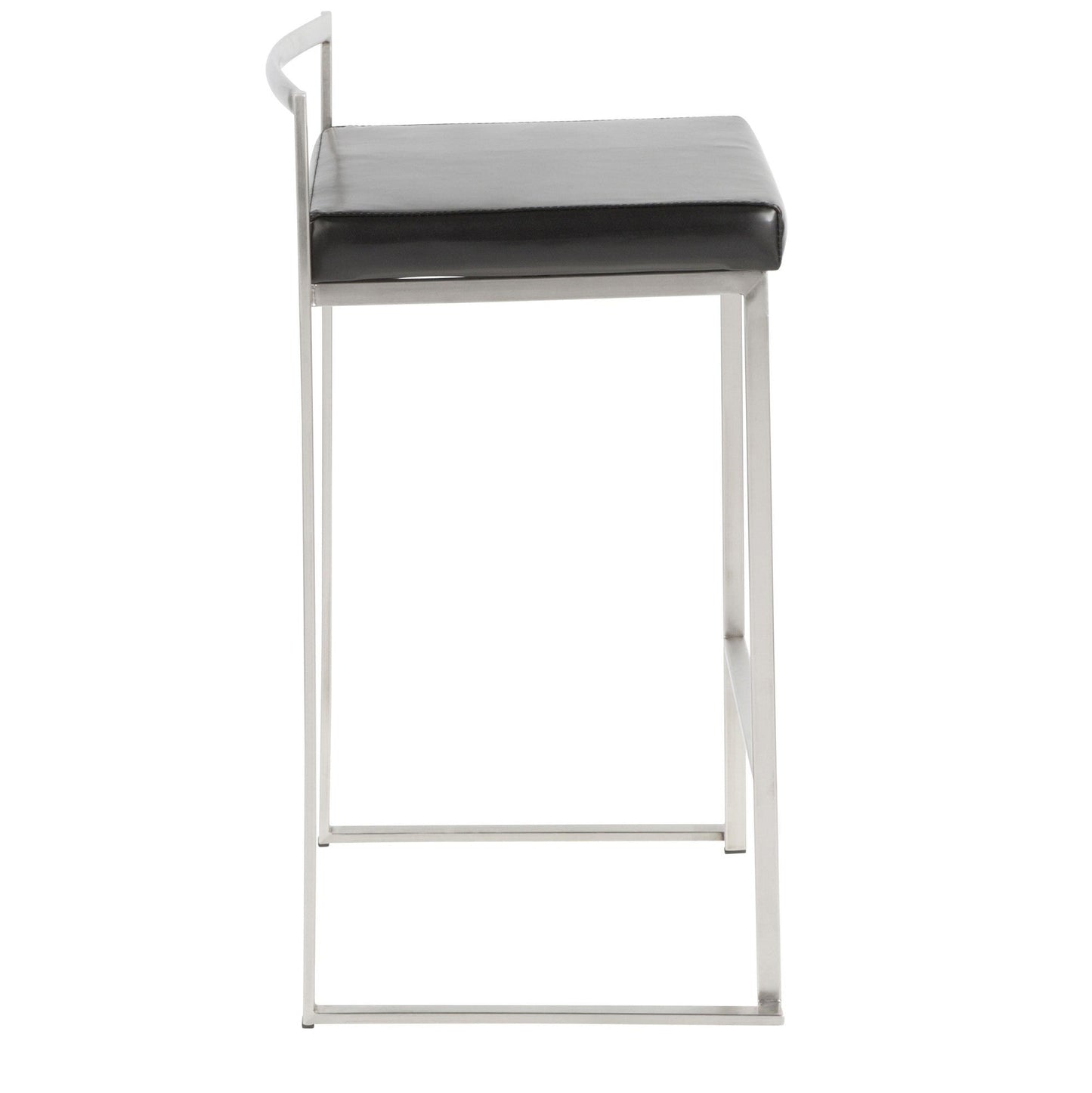 Majestic Office Furniture Stacker 26" Fixed-Height Counter Stool - Set Of 3