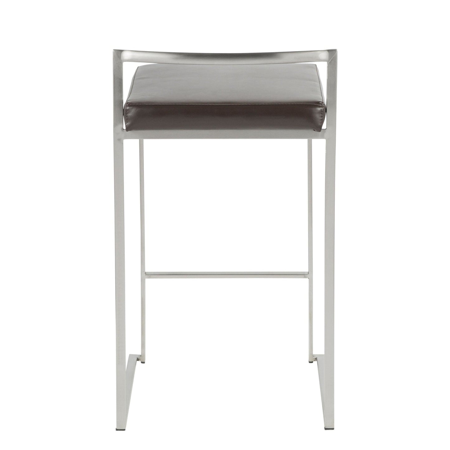 Majestic Office Furniture Stacker 26" Fixed-Height Counter Stool - Set Of 3