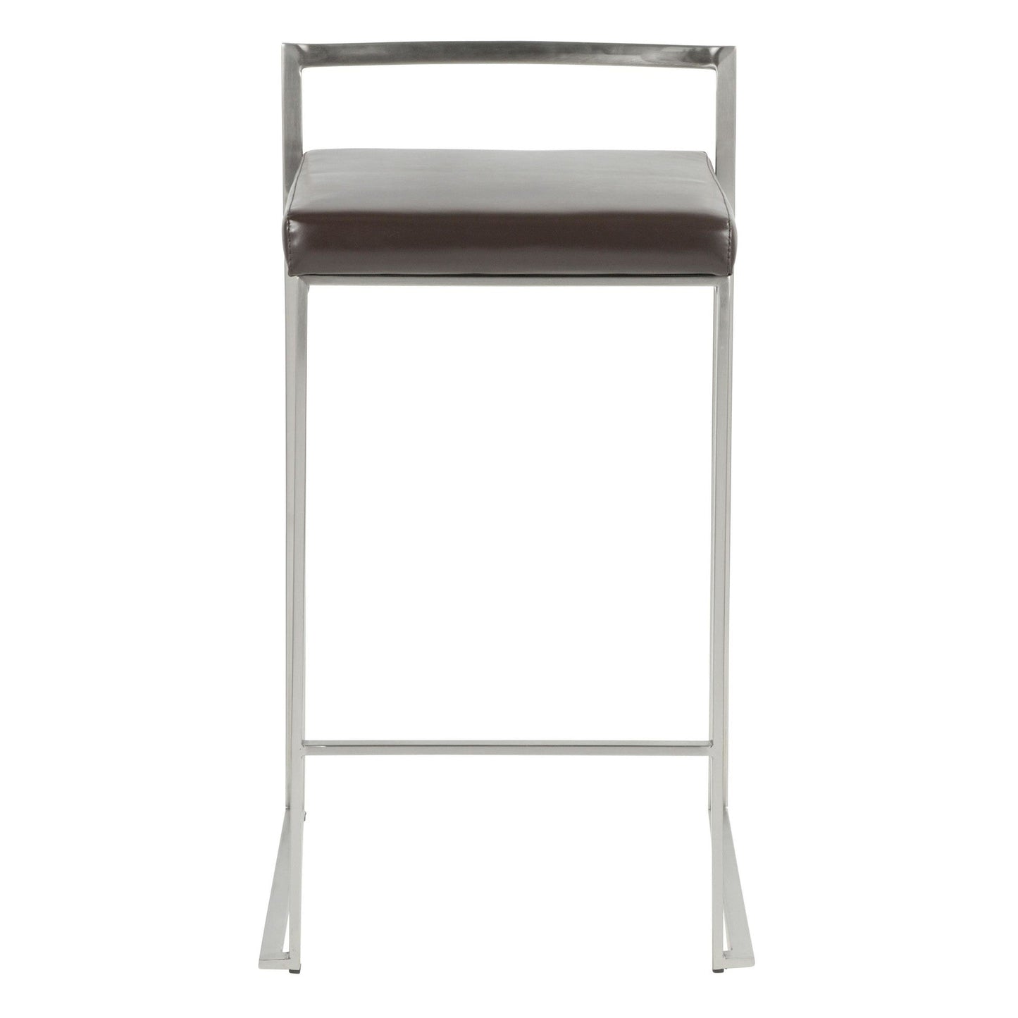 Majestic Office Furniture Stacker 26" Fixed-Height Counter Stool - Set Of 3