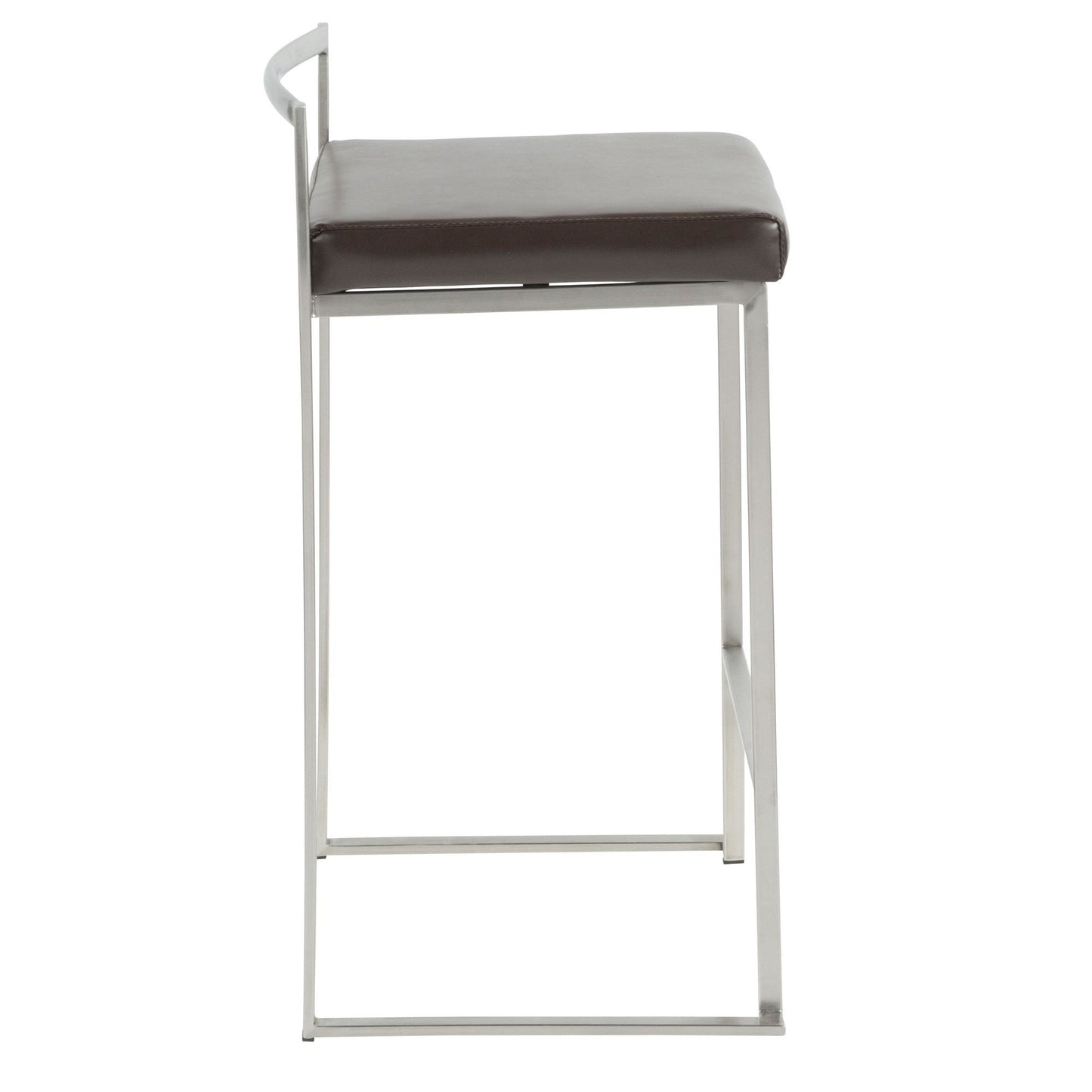 Majestic Office Furniture Stacker 26" Fixed-Height Counter Stool - Set Of 3