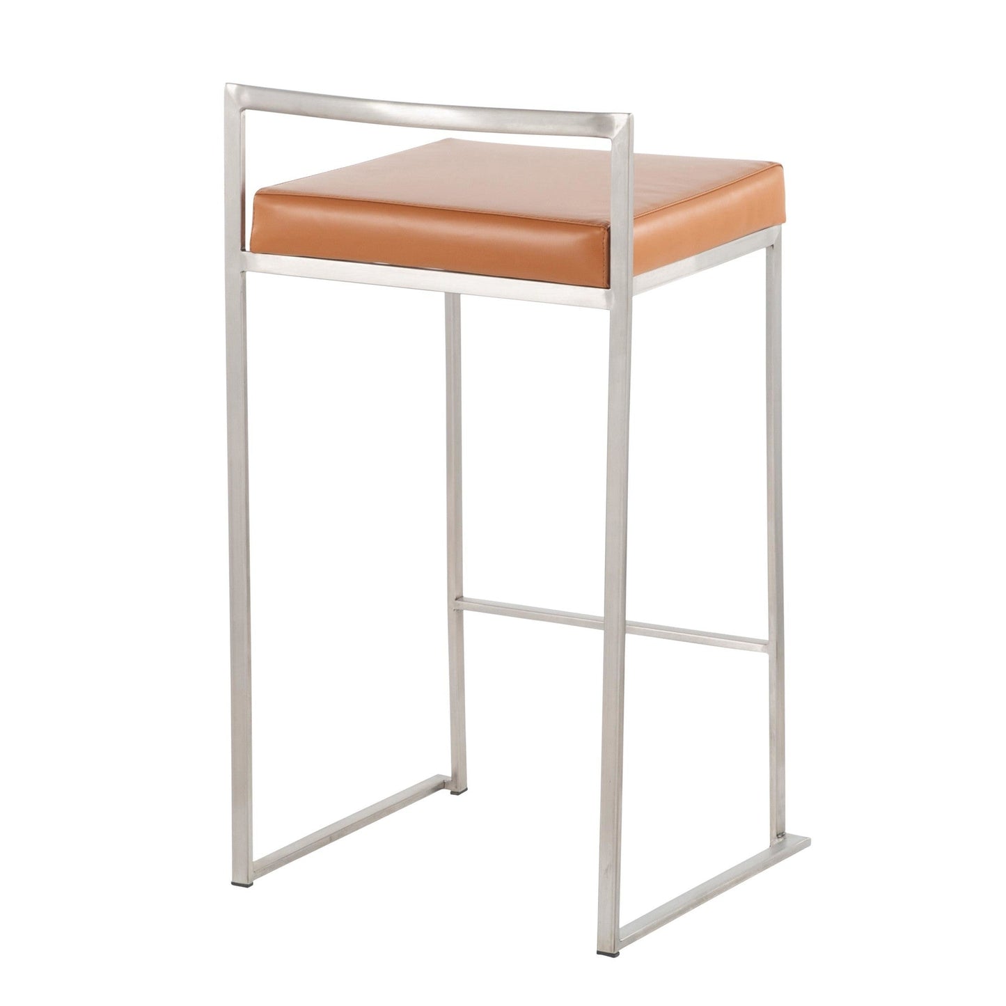 Majestic Office Furniture Stacker 26" Fixed-Height Counter Stool - Set Of 3