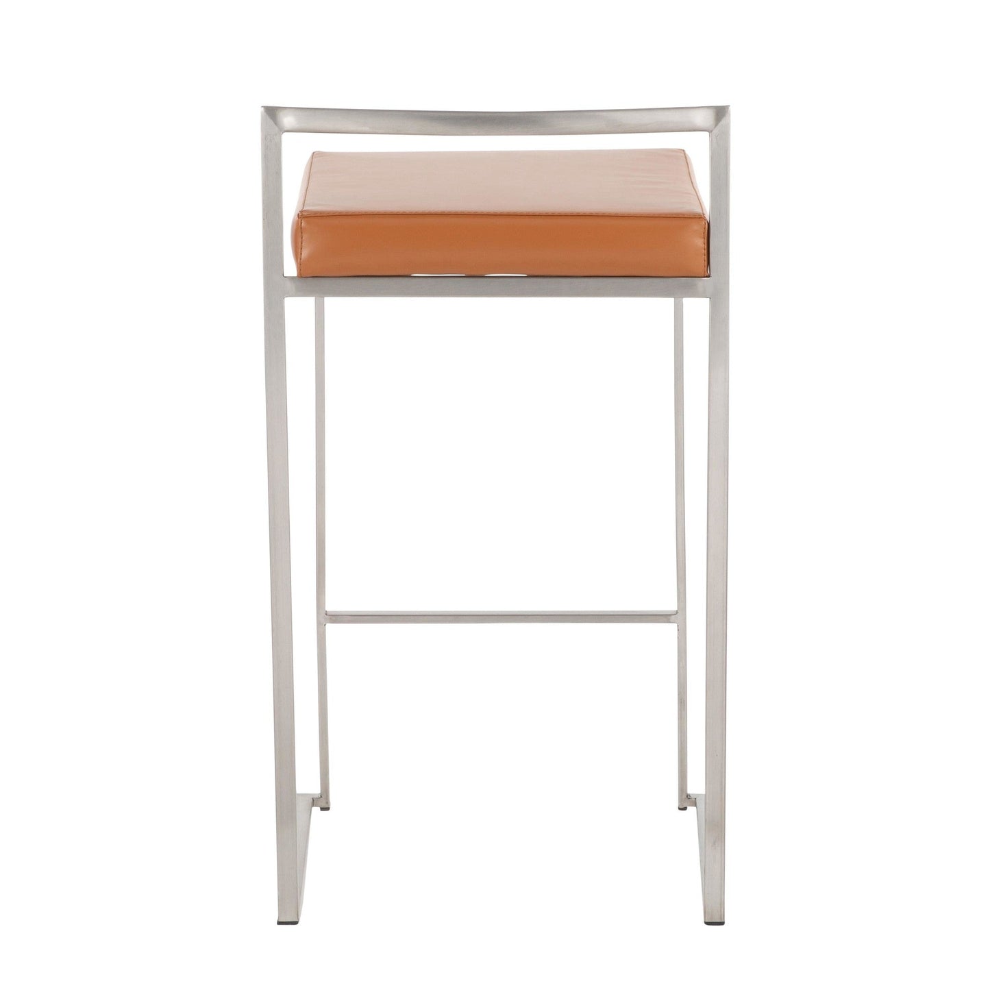 Majestic Office Furniture Stacker 26" Fixed-Height Counter Stool - Set Of 3