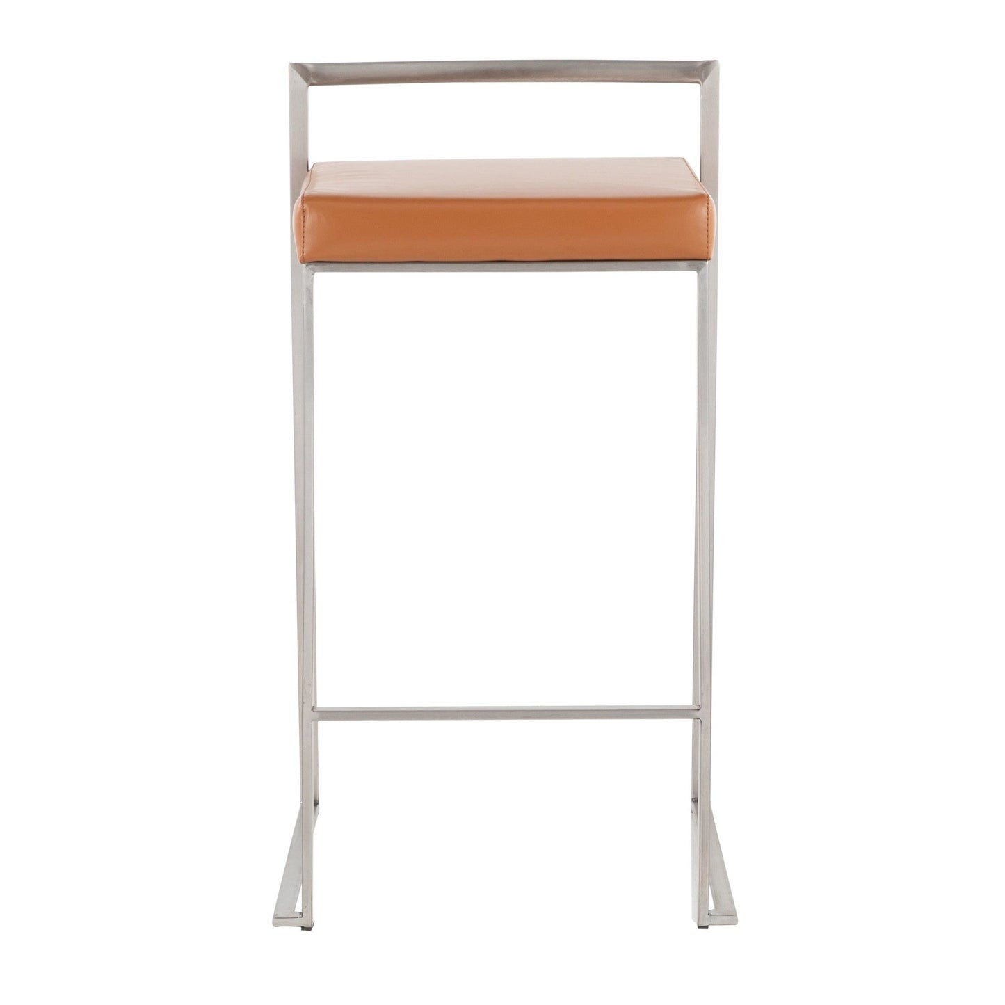 Majestic Office Furniture Stacker 26" Fixed-Height Counter Stool - Set Of 3