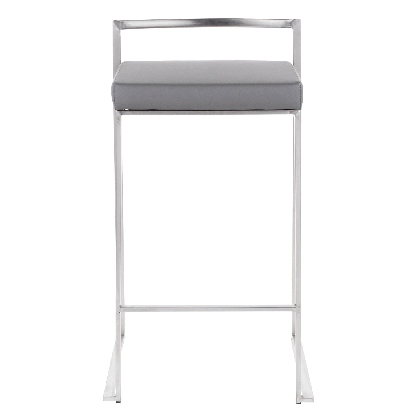 Majestic Office Furniture Stacker 26" Fixed-Height Counter Stool - Set Of 3