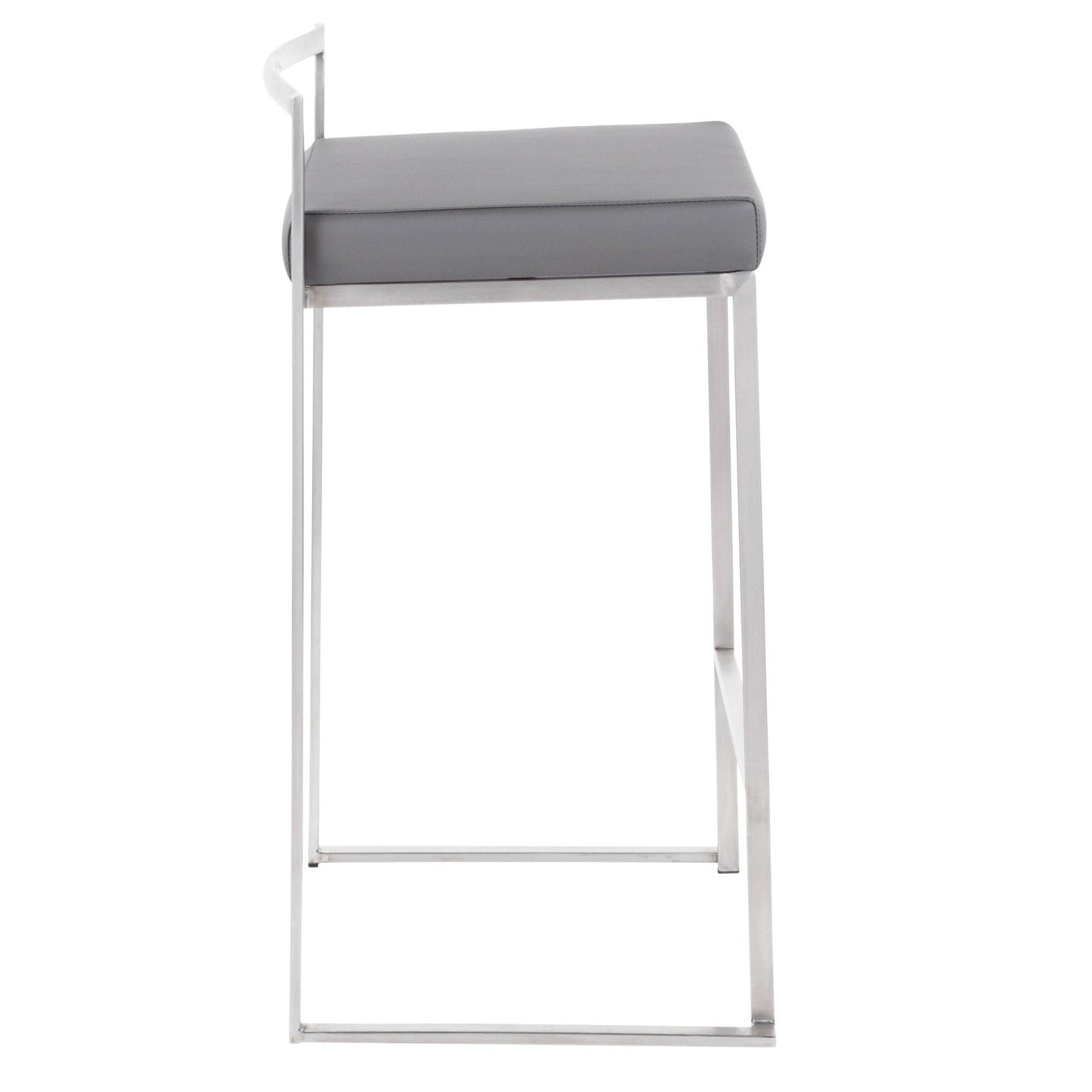 Majestic Office Furniture Stacker 26" Fixed-Height Counter Stool - Set Of 3