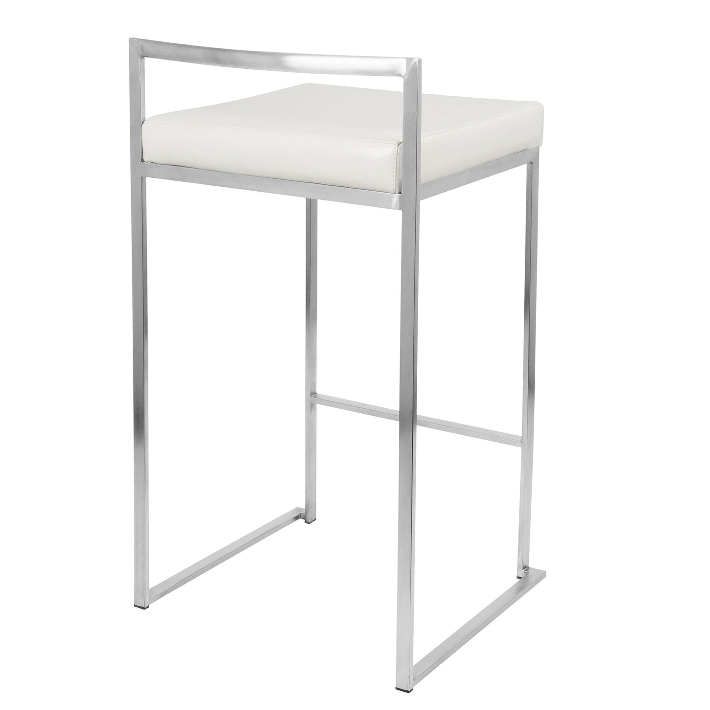 Majestic Office Furniture Stacker 26" Fixed-Height Counter Stool - Set Of 3