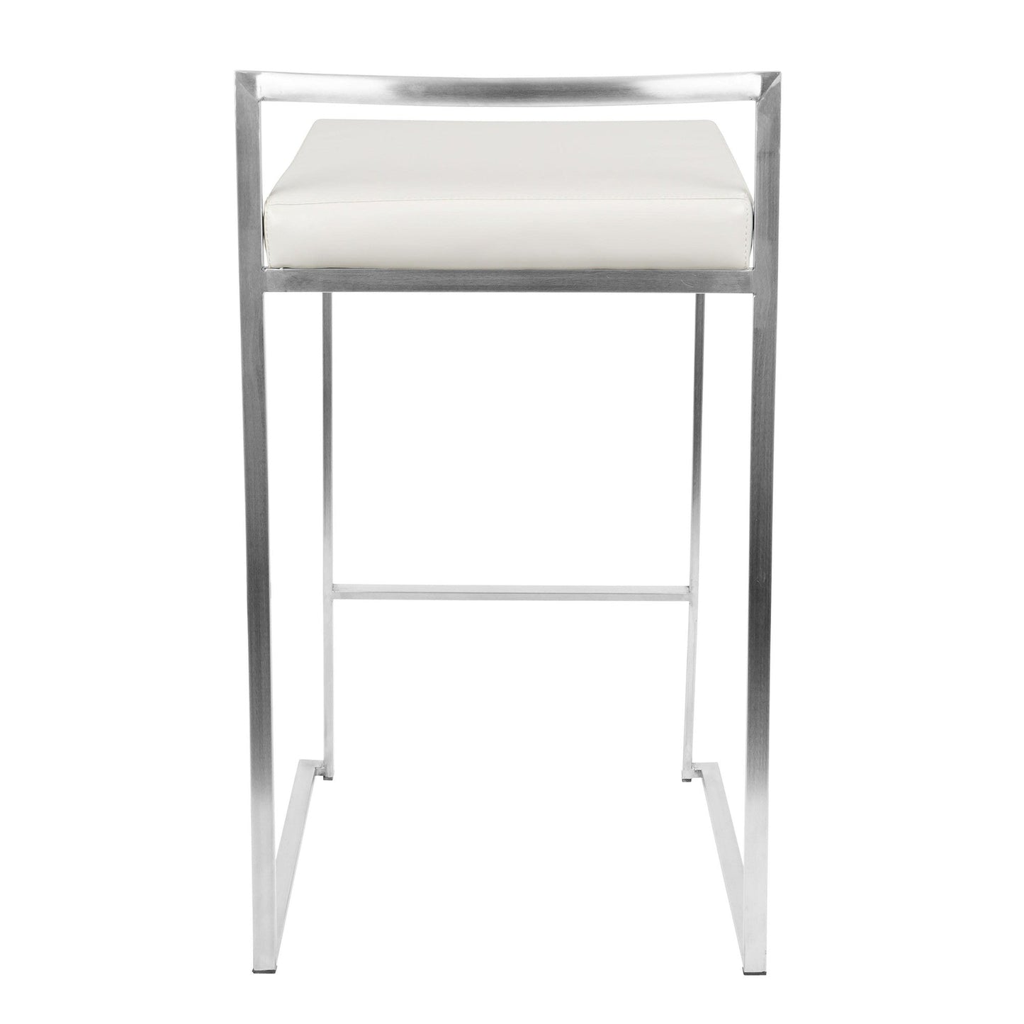 Majestic Office Furniture Stacker 26" Fixed-Height Counter Stool - Set Of 3
