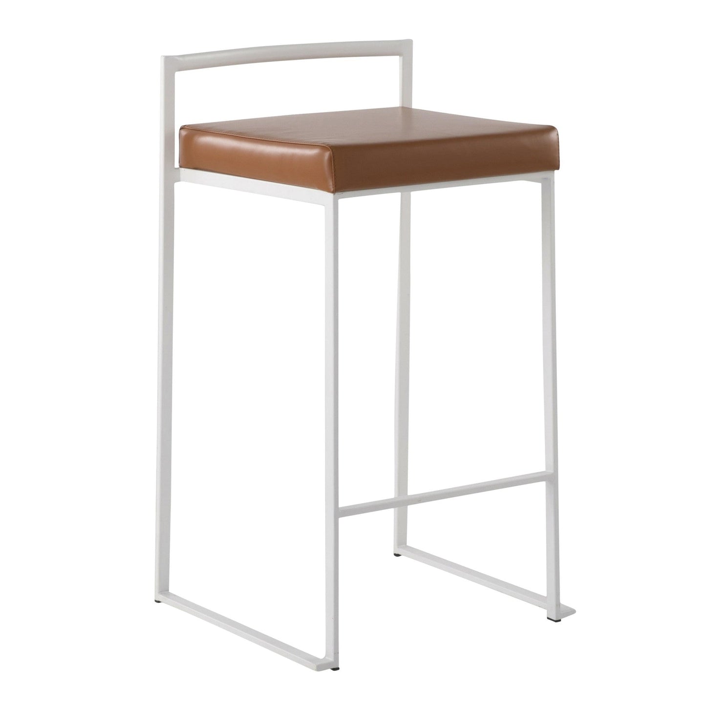 Majestic Office Furniture Stacker 26" Fixed-Height Counter Stool - Set Of 3
