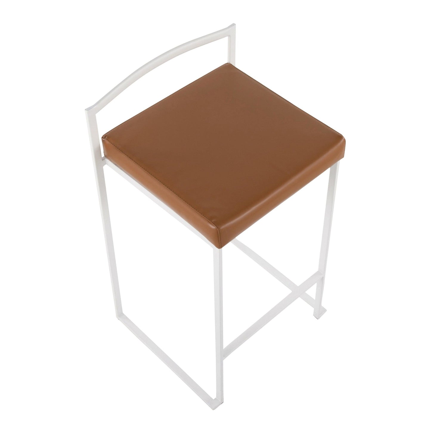 Majestic Office Furniture Stacker 26" Fixed-Height Counter Stool - Set Of 3