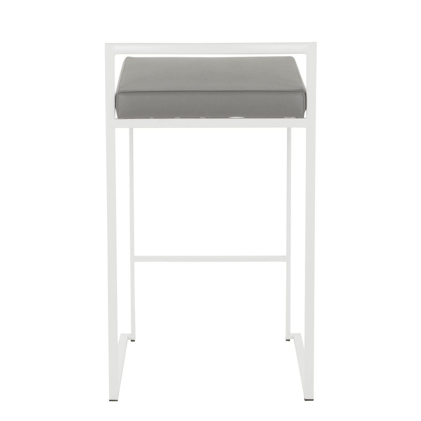 Majestic Office Furniture Stacker 26" Fixed-Height Counter Stool - Set Of 3