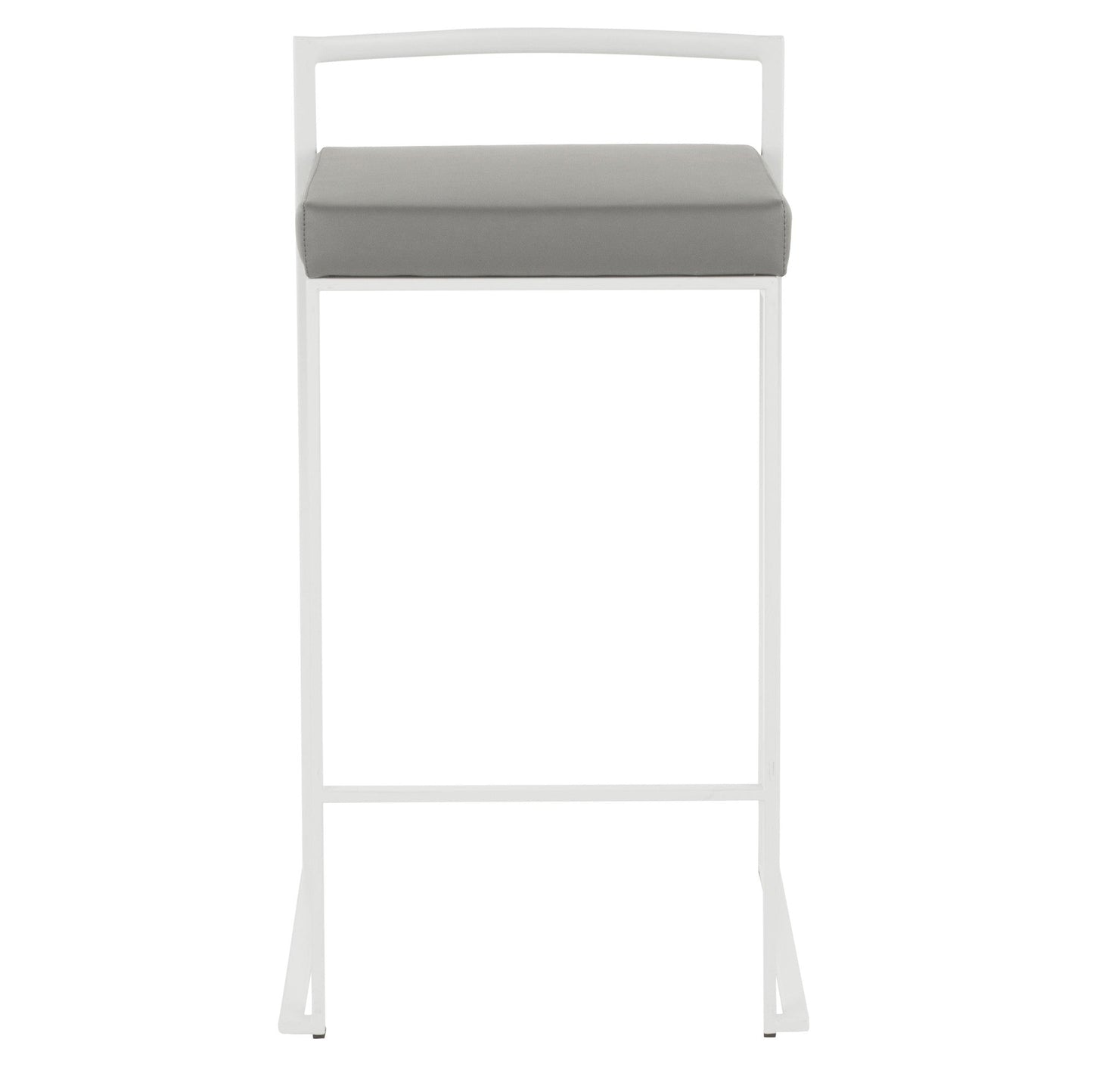 Majestic Office Furniture Stacker 26" Fixed-Height Counter Stool - Set Of 3