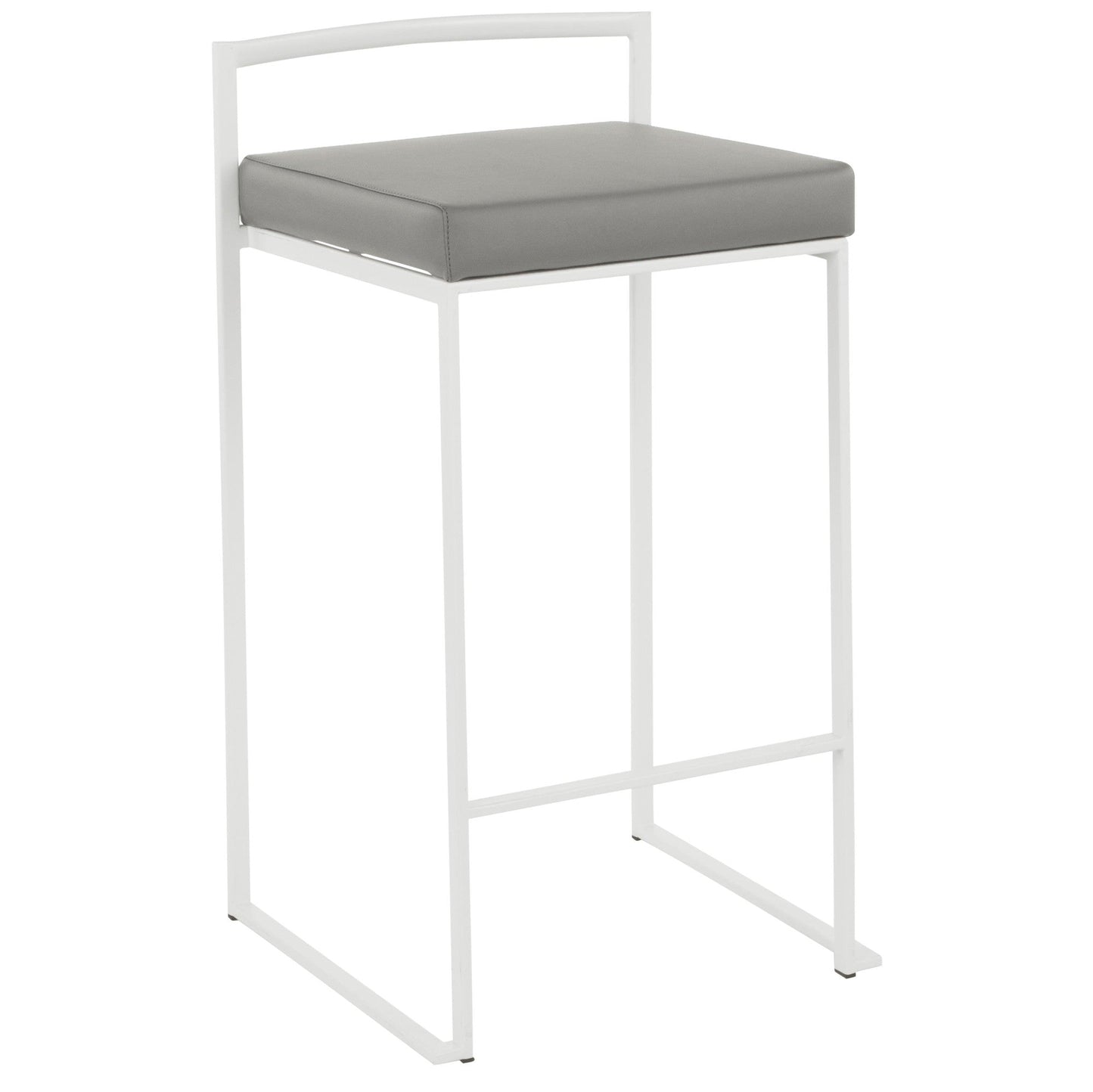 Majestic Office Furniture Stacker 26" Fixed-Height Counter Stool - Set Of 3