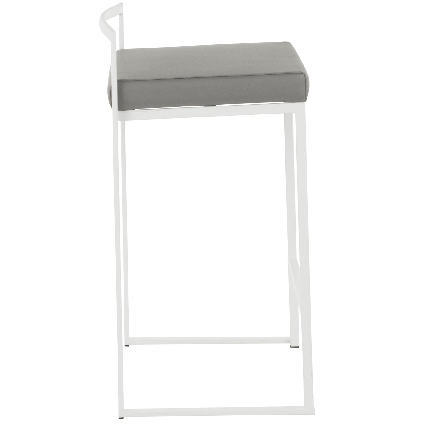 Majestic Office Furniture Stacker 26" Fixed-Height Counter Stool - Set Of 3
