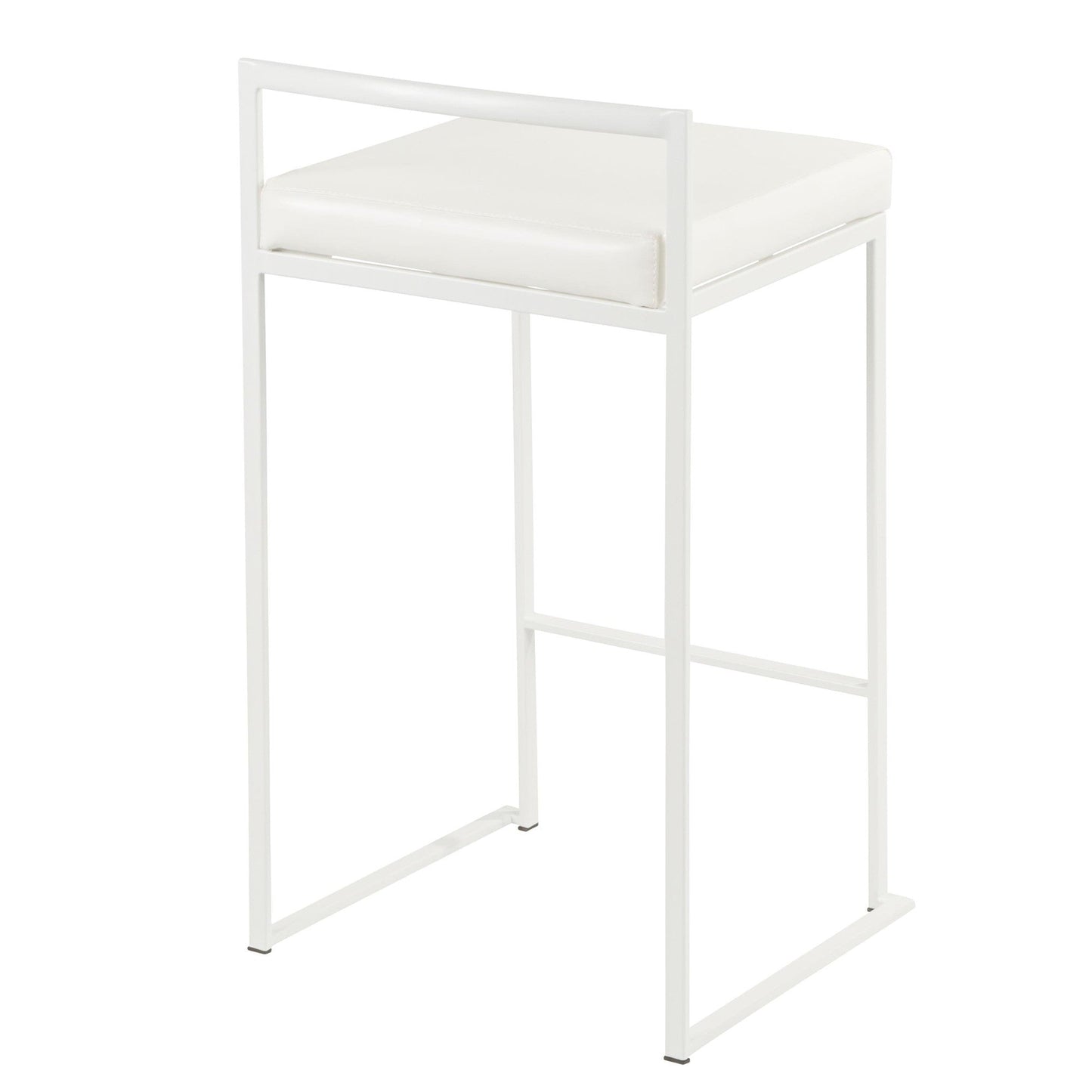 Majestic Office Furniture Stacker 26" Fixed-Height Counter Stool - Set Of 3