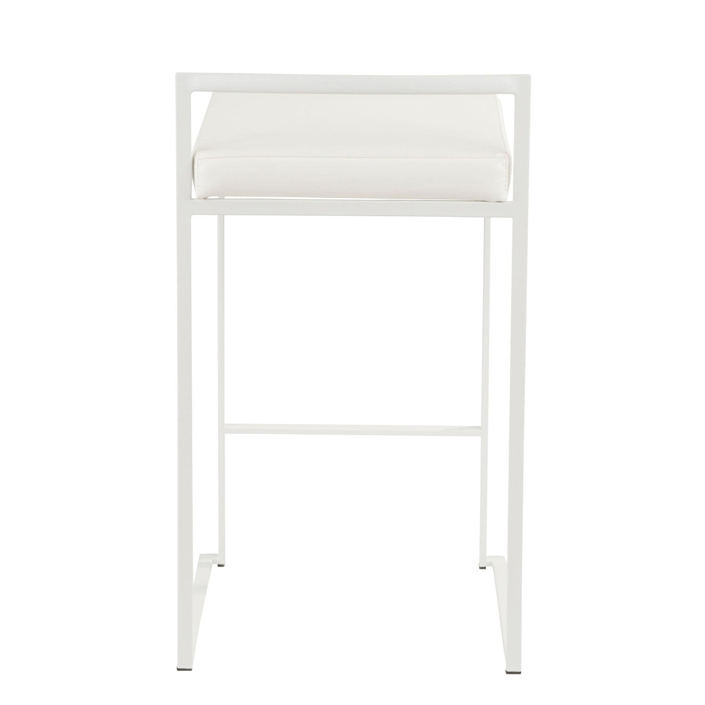 Majestic Office Furniture Stacker 26" Fixed-Height Counter Stool - Set Of 3