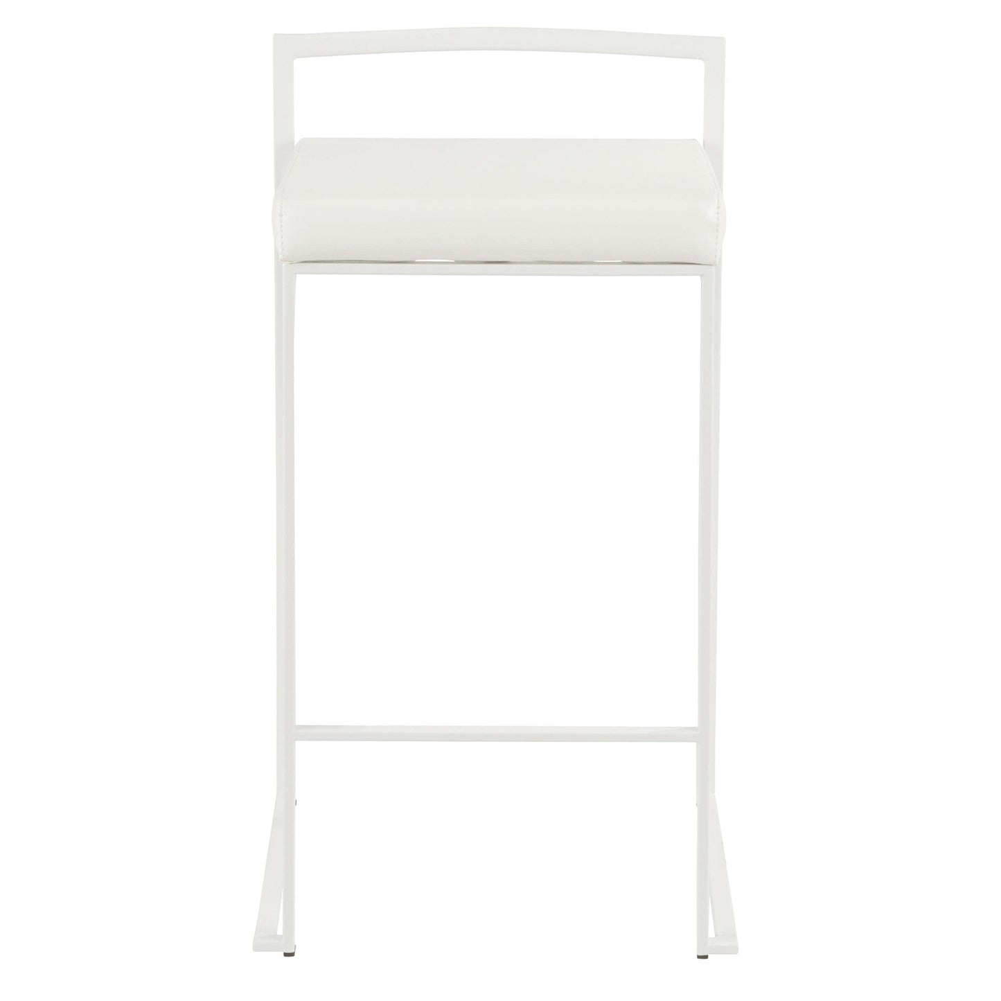 Majestic Office Furniture Stacker 26" Fixed-Height Counter Stool - Set Of 3