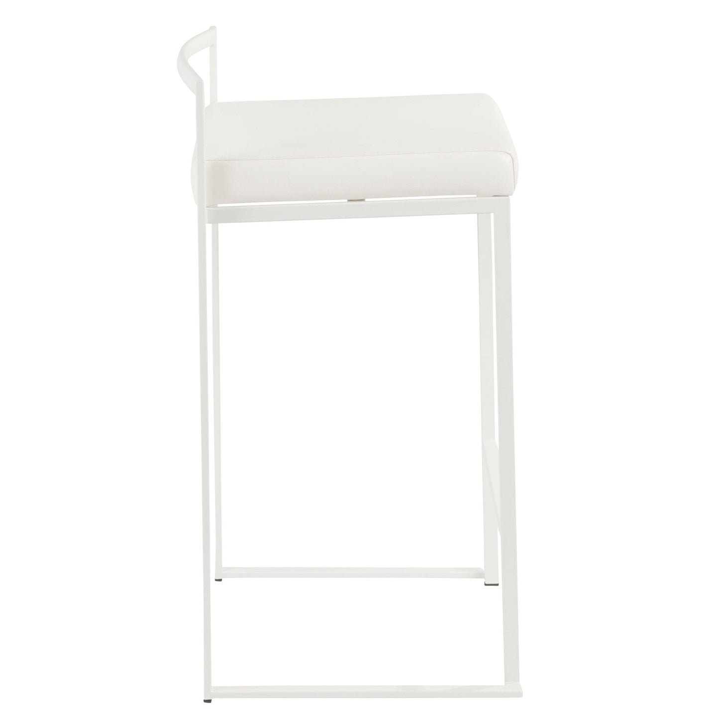 Majestic Office Furniture Stacker 26" Fixed-Height Counter Stool - Set Of 3