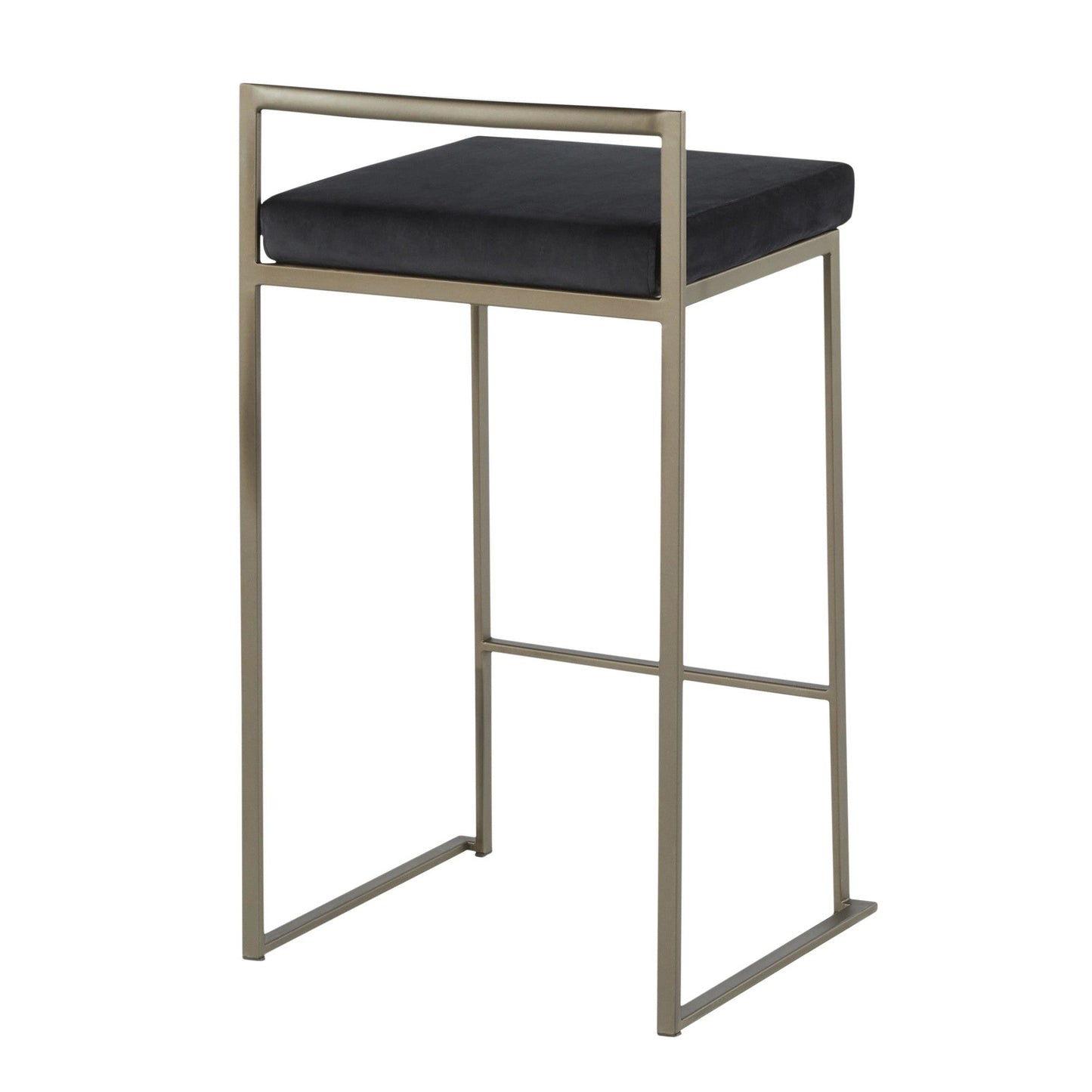 Majestic Office Furniture Stacker 26" Fixed-Height Counter Stool - Set Of 3