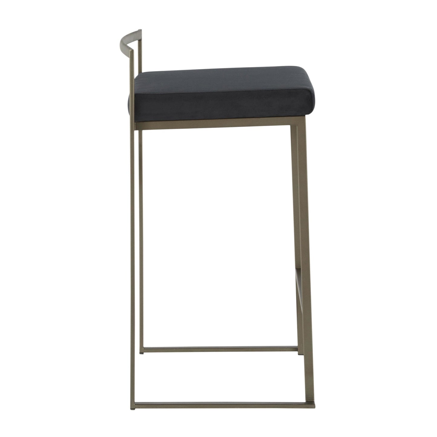 Majestic Office Furniture Stacker 26" Fixed-Height Counter Stool - Set Of 3
