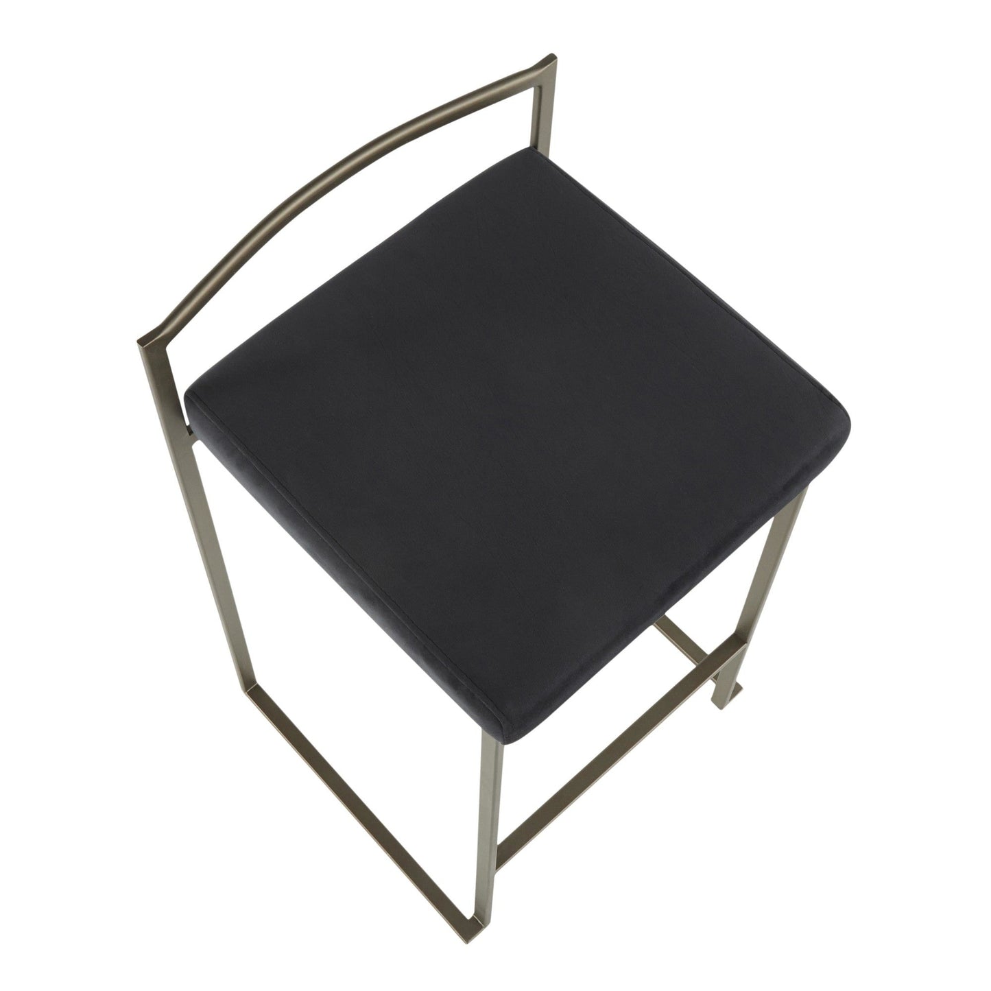 Majestic Office Furniture Stacker 26" Fixed-Height Counter Stool - Set Of 3