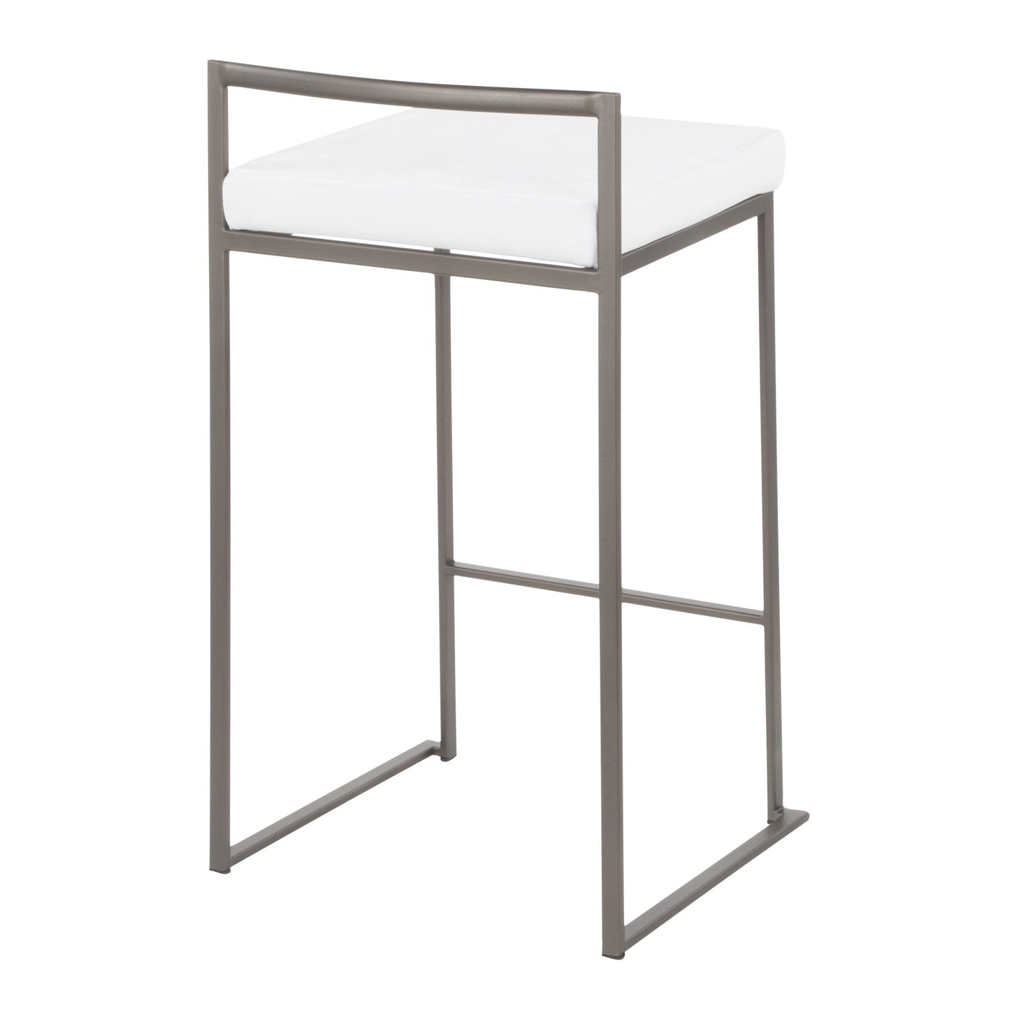 Majestic Office Furniture Stacker 26" Fixed-Height Counter Stool - Set Of 3