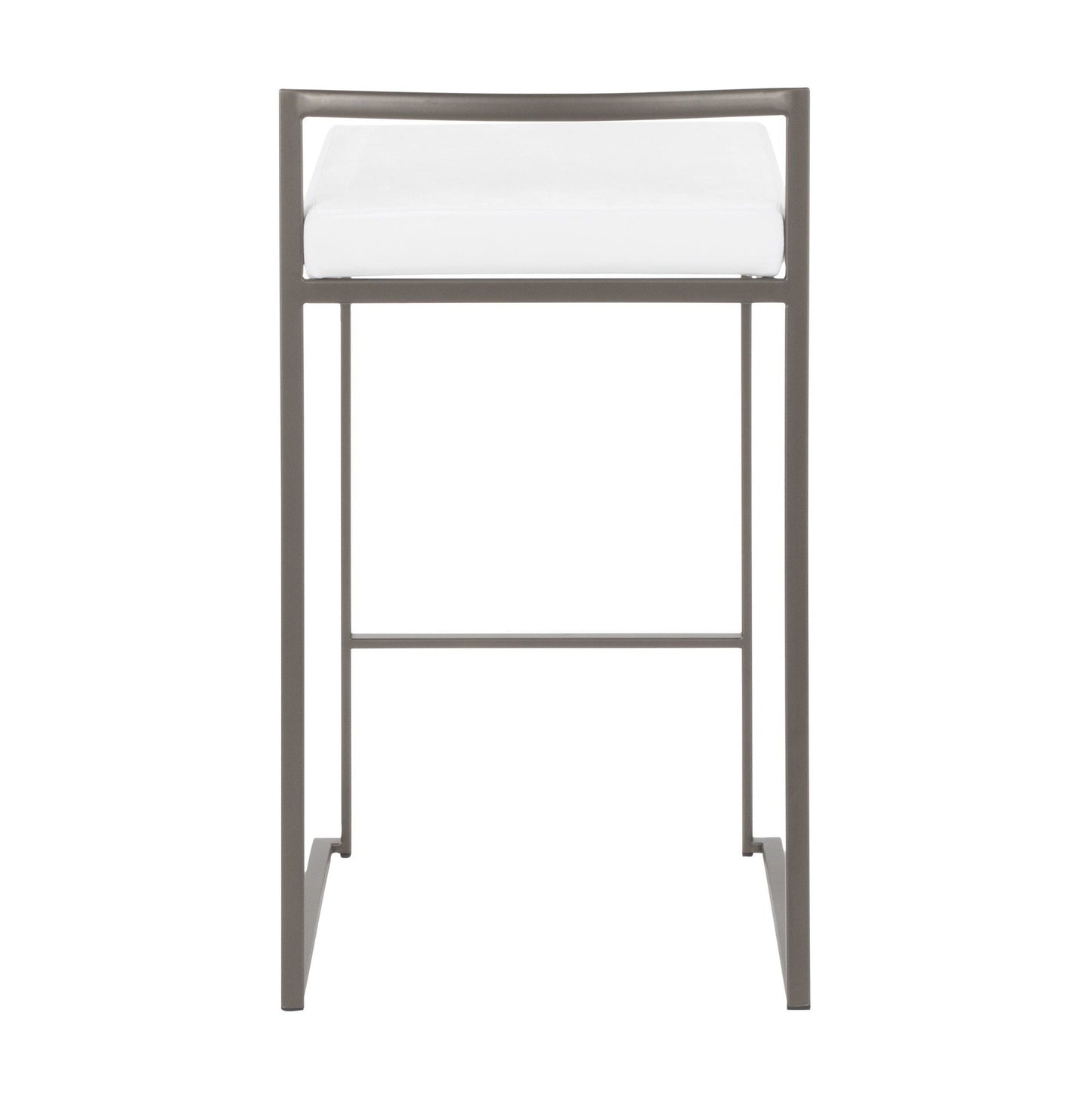 Majestic Office Furniture Stacker 26" Fixed-Height Counter Stool - Set Of 3
