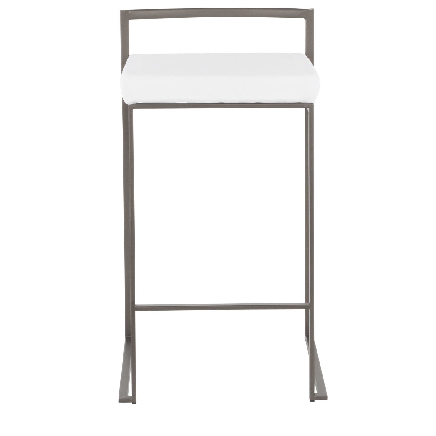 Majestic Office Furniture Stacker 26" Fixed-Height Counter Stool - Set Of 3