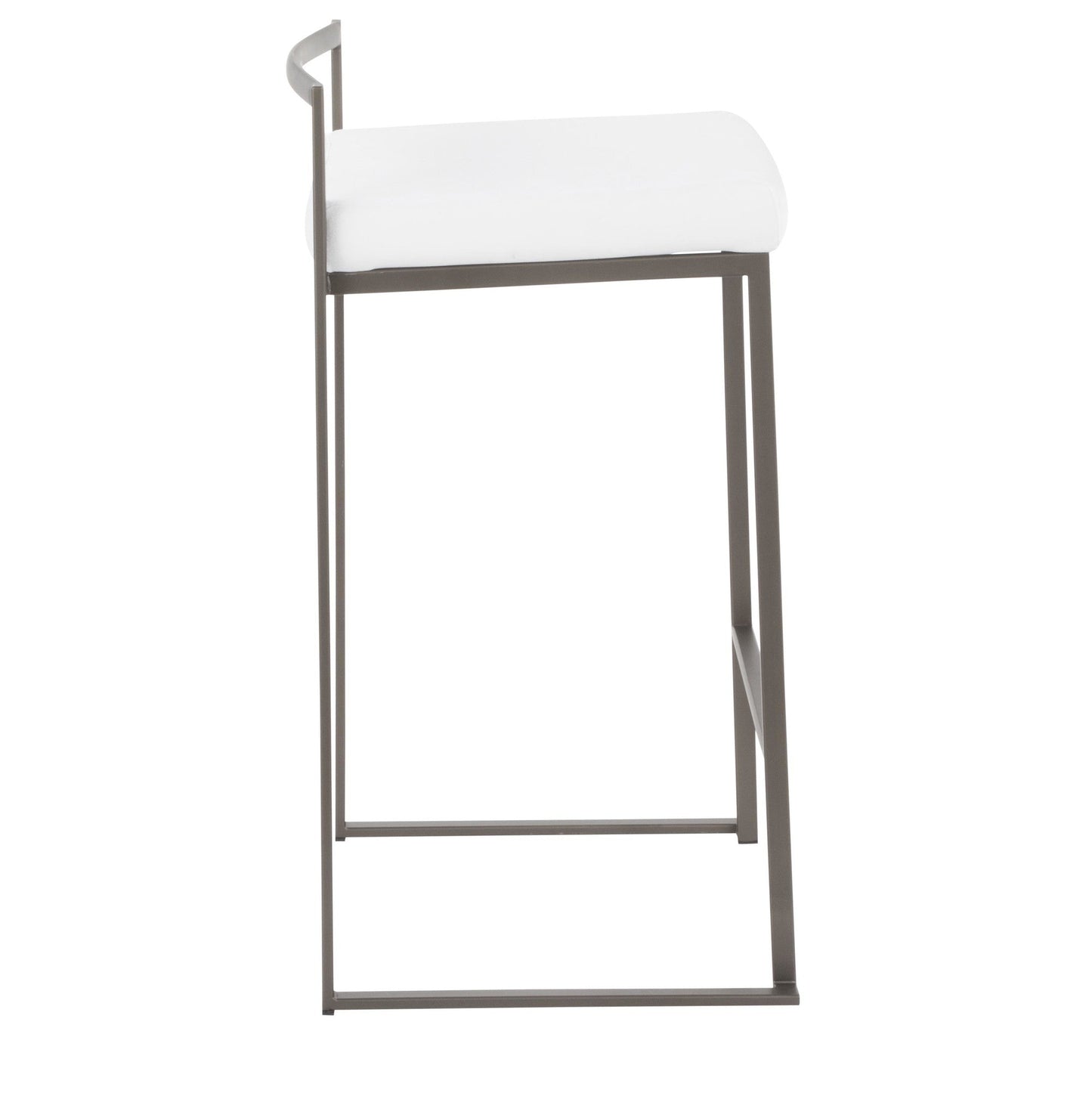 Majestic Office Furniture Stacker 26" Fixed-Height Counter Stool - Set Of 3