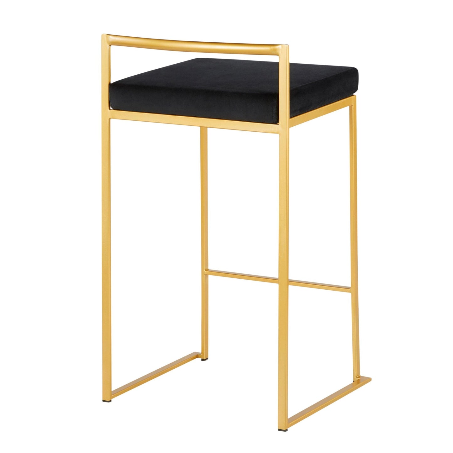Majestic Office Furniture Stacker 26" Fixed-Height Counter Stool - Set Of 3