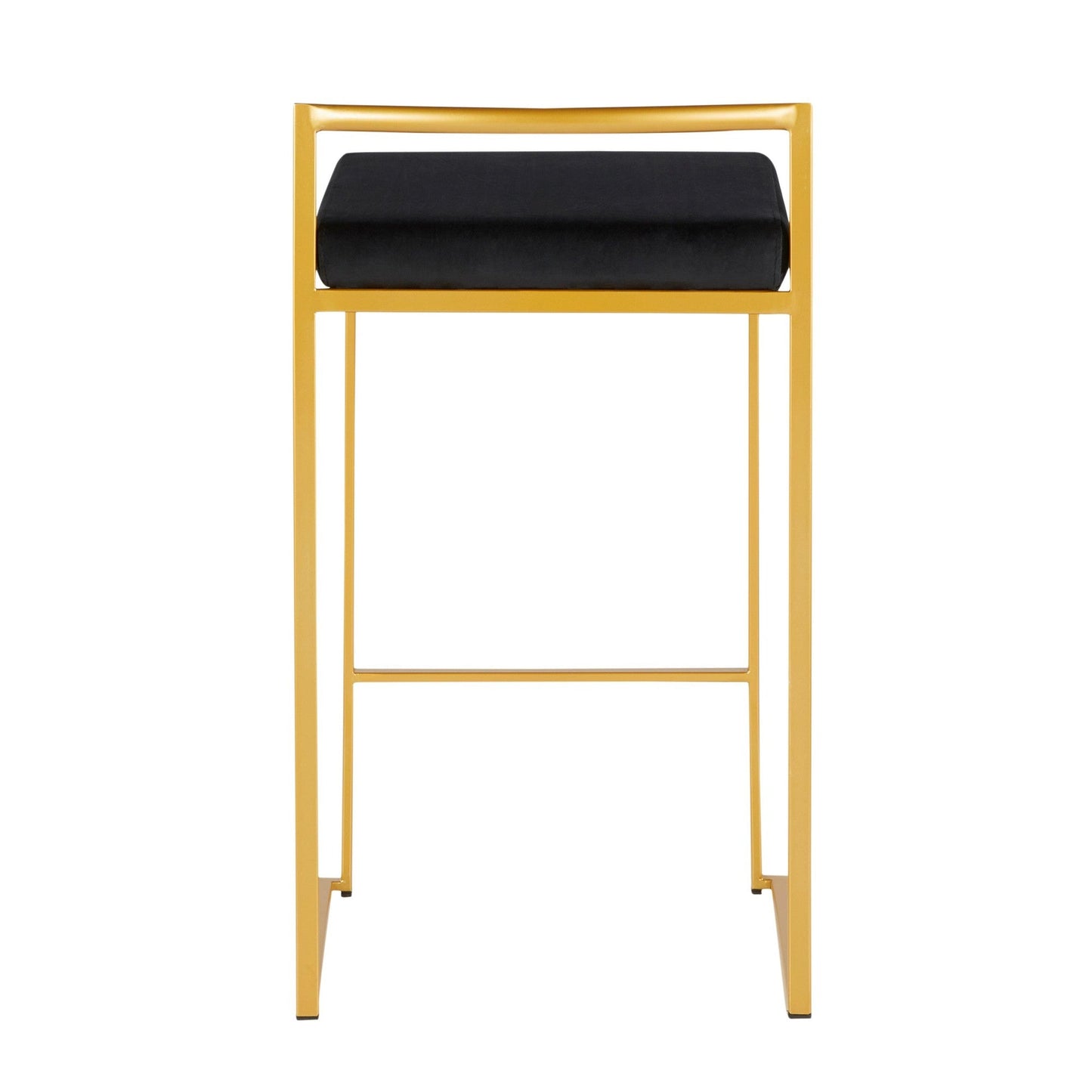 Majestic Office Furniture Stacker 26" Fixed-Height Counter Stool - Set Of 3