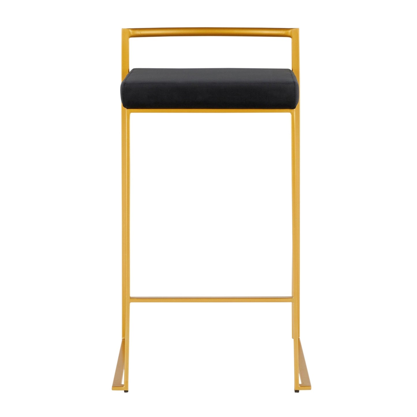 Majestic Office Furniture Stacker 26" Fixed-Height Counter Stool - Set Of 3