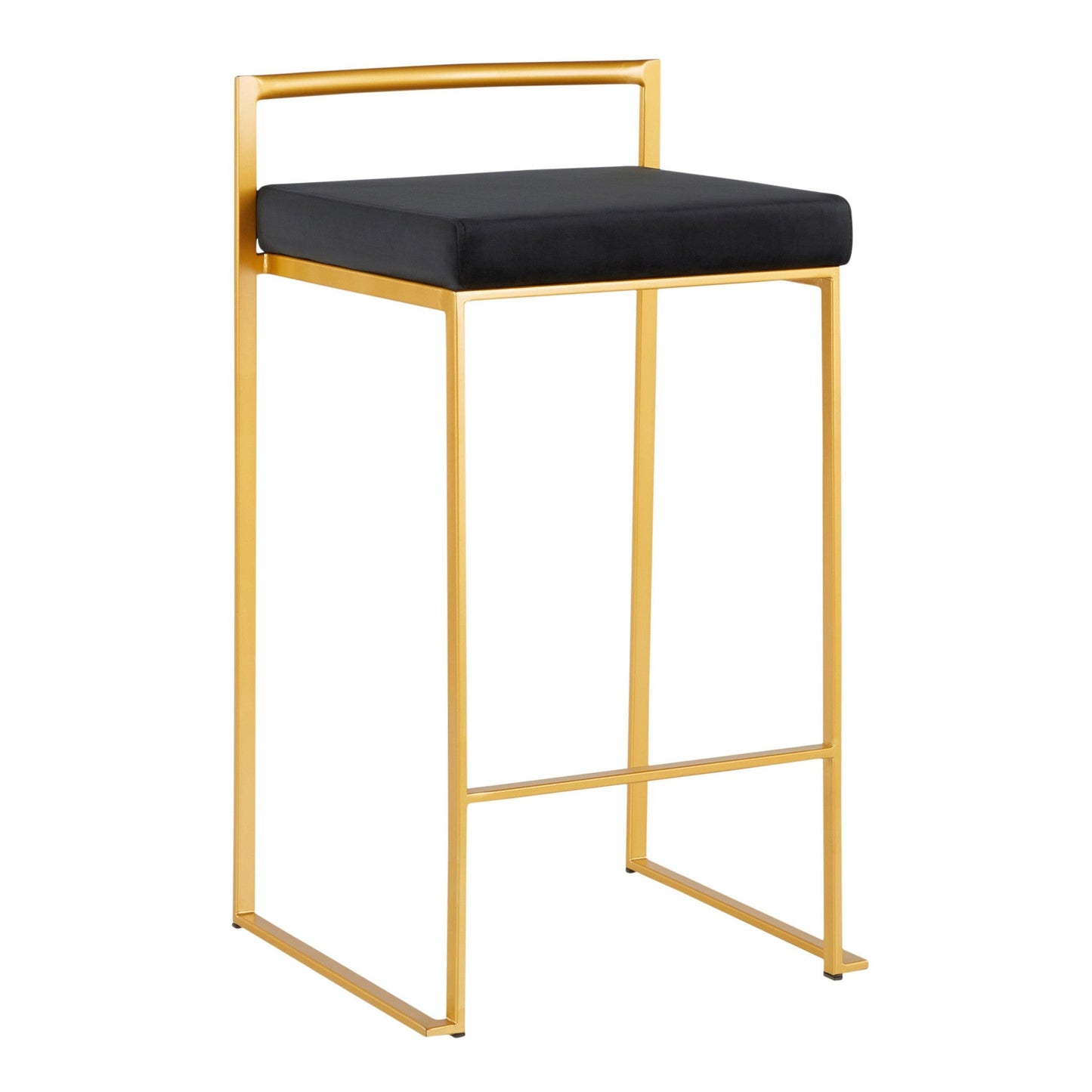 Majestic Office Furniture Stacker 26" Fixed-Height Counter Stool - Set Of 3