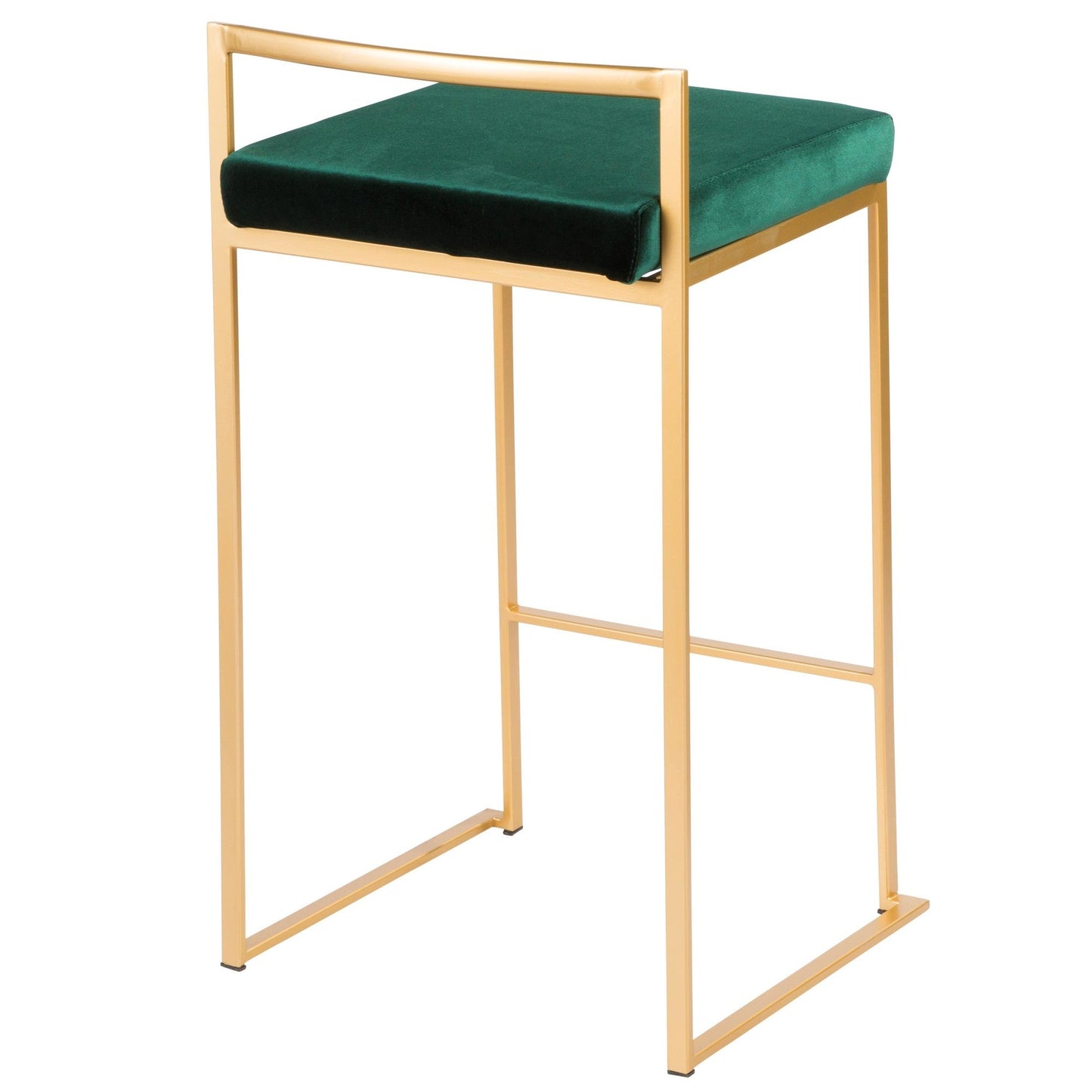 Majestic Office Furniture Stacker 26" Fixed-Height Counter Stool - Set Of 3