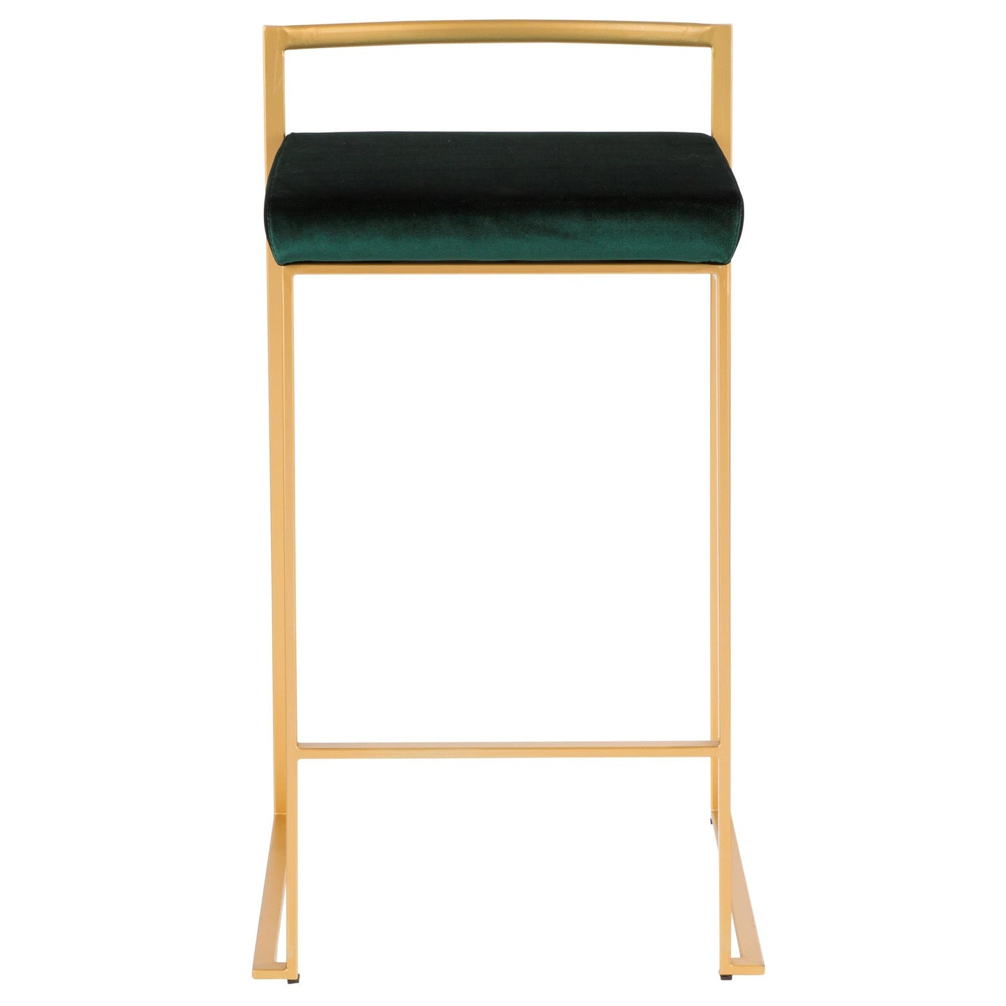 Majestic Office Furniture Stacker 26" Fixed-Height Counter Stool - Set Of 3