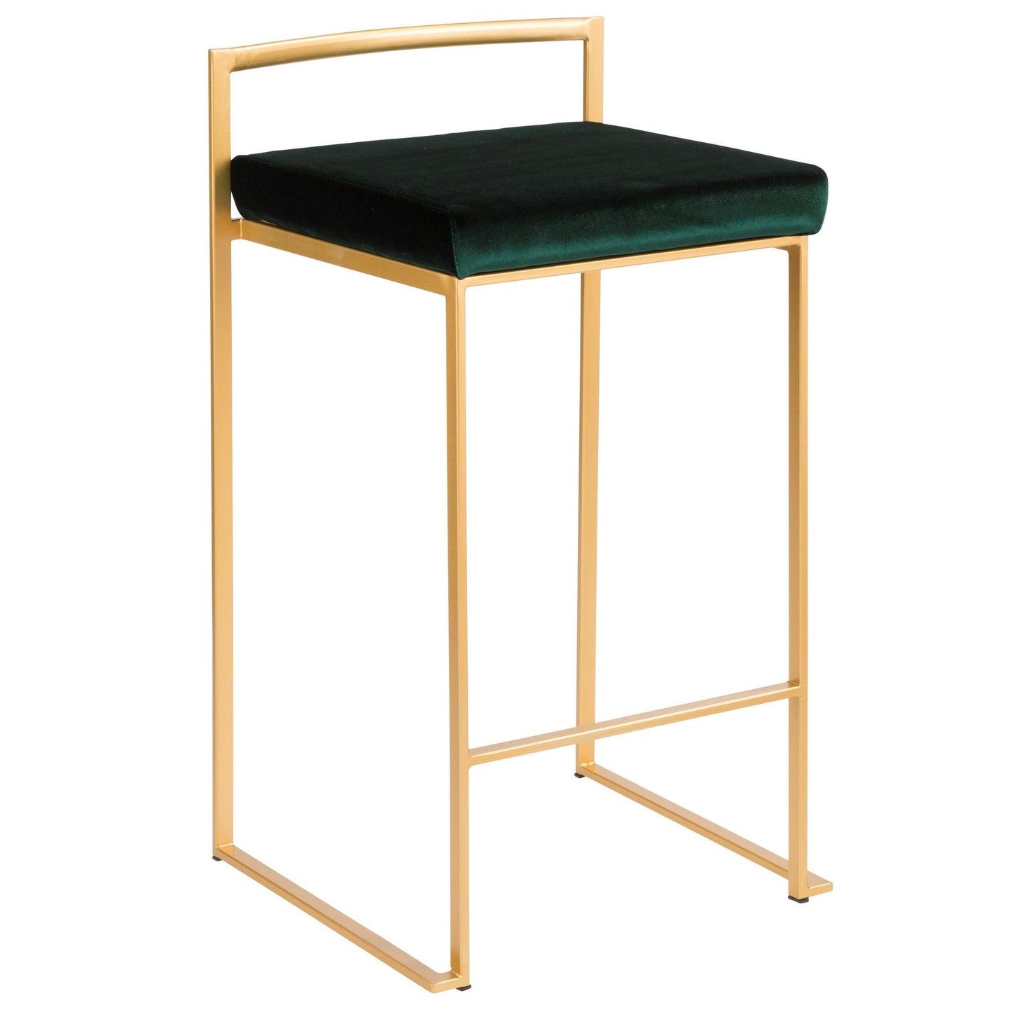 Majestic Office Furniture Stacker 26" Fixed-Height Counter Stool - Set Of 3