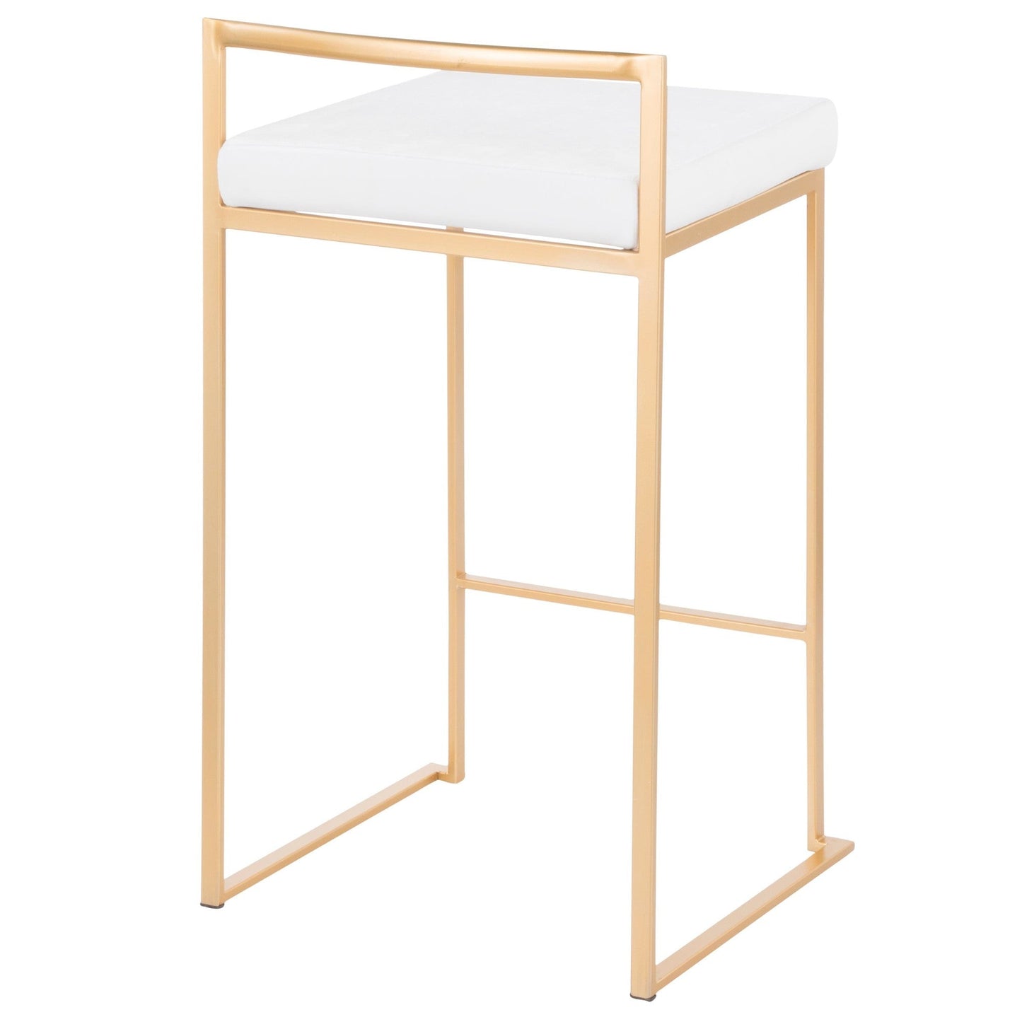 Majestic Office Furniture Stacker 26" Fixed-Height Counter Stool - Set Of 3