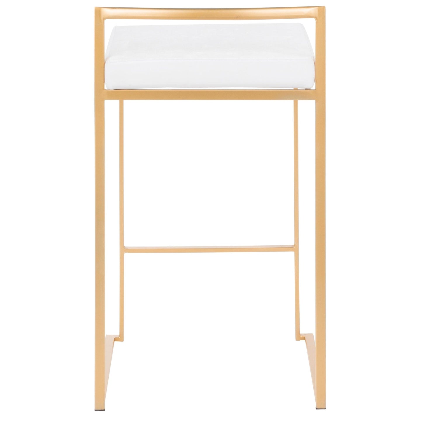 Majestic Office Furniture Stacker 26" Fixed-Height Counter Stool - Set Of 3