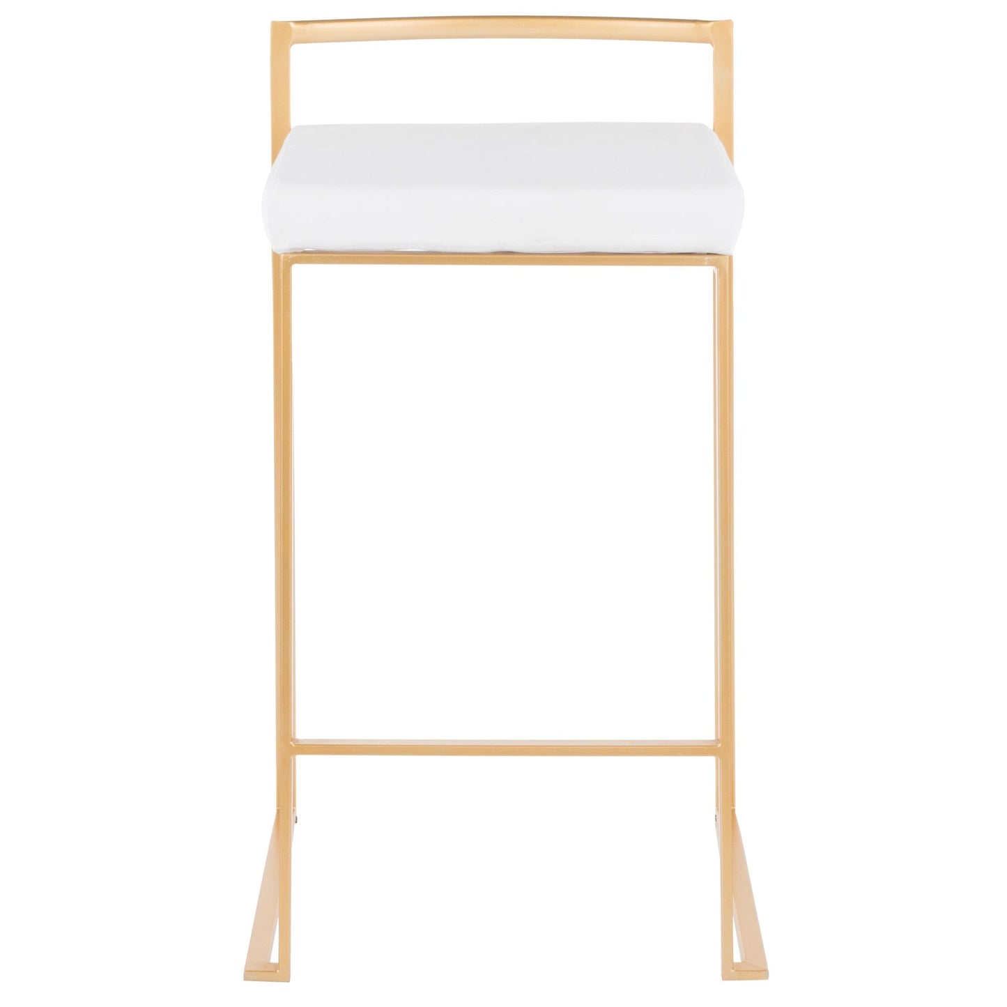Majestic Office Furniture Stacker 26" Fixed-Height Counter Stool - Set Of 3